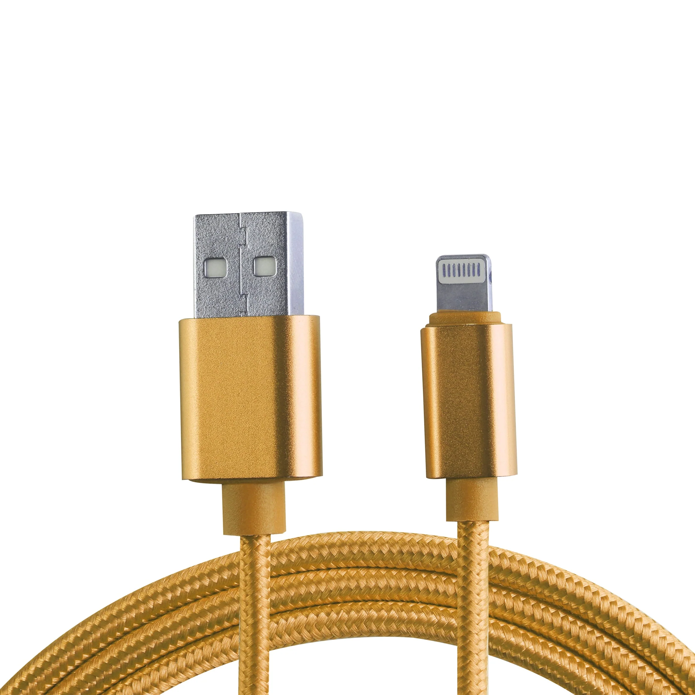 1M BRAIDED CHARGING CABLE - USB TO LIGHTNING - Image 3