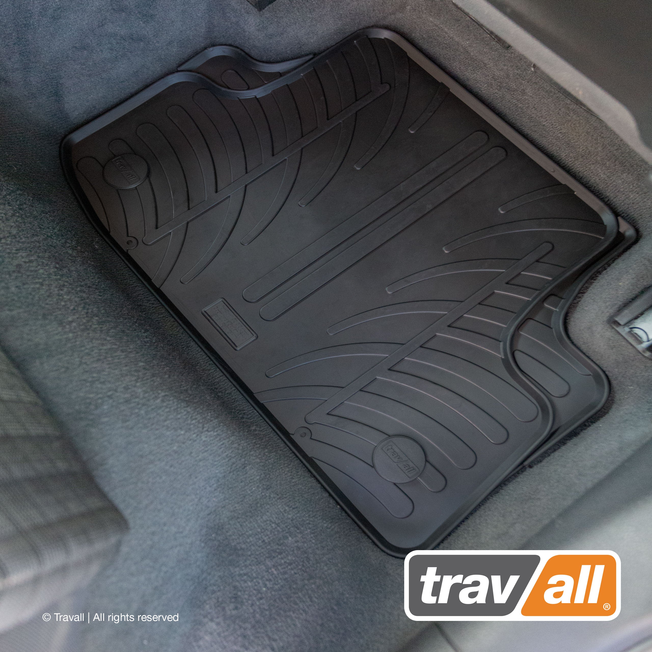 AUDI A3 S3 RS3 SALOON SPORTBACK 3 DOOR 2012 to 2020 Rubber Car Mat Set (4 Mats) - Image 4