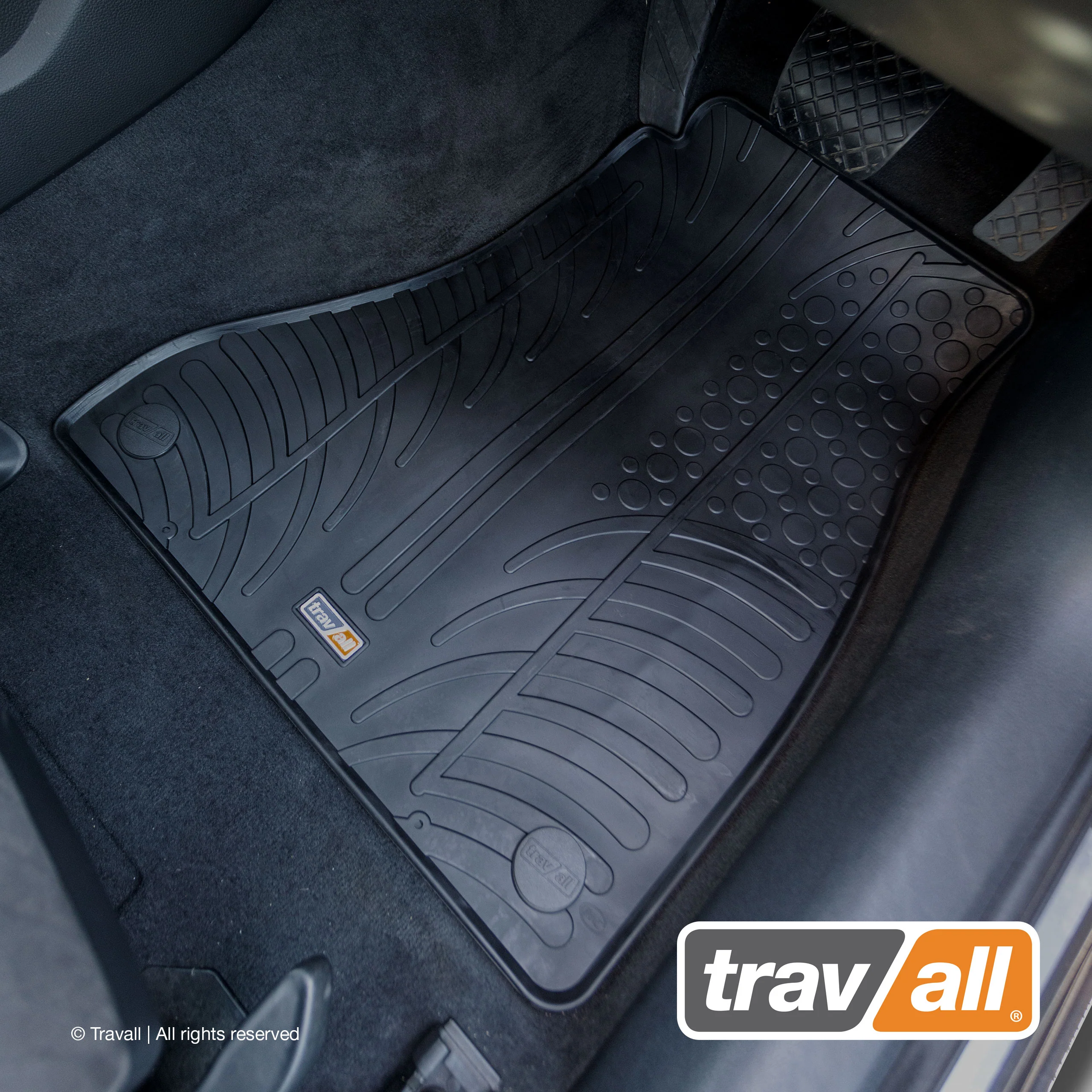 AUDI A4 S4 SALOON AVANT ALLROAD 2015 to CURRENT Rubber Car Mats Set (4 Mats) - Image 3