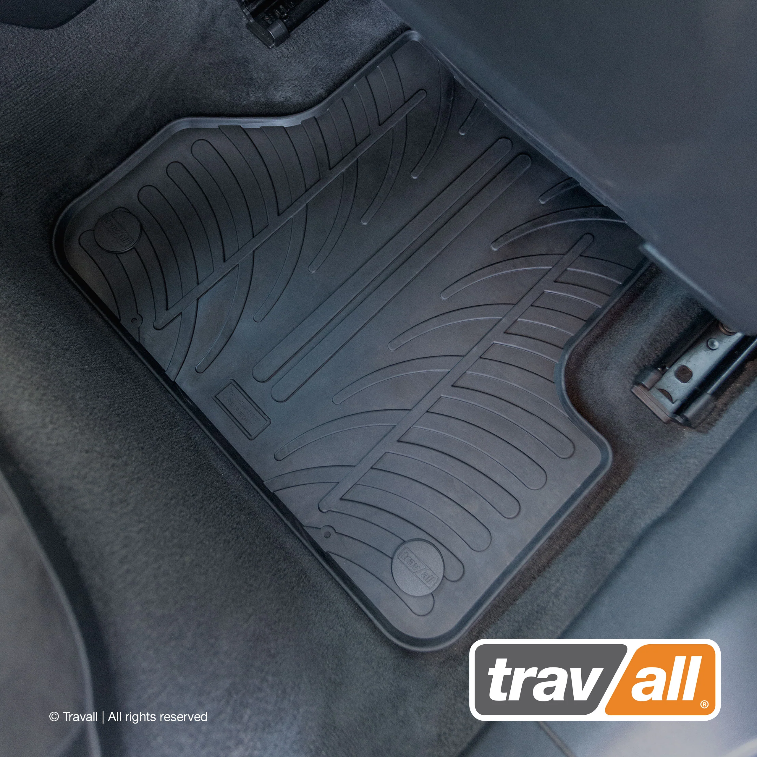 AUDI A4 S4 SALOON AVANT ALLROAD 2015 to CURRENT Rubber Car Mats Set (4 Mats) - Image 4