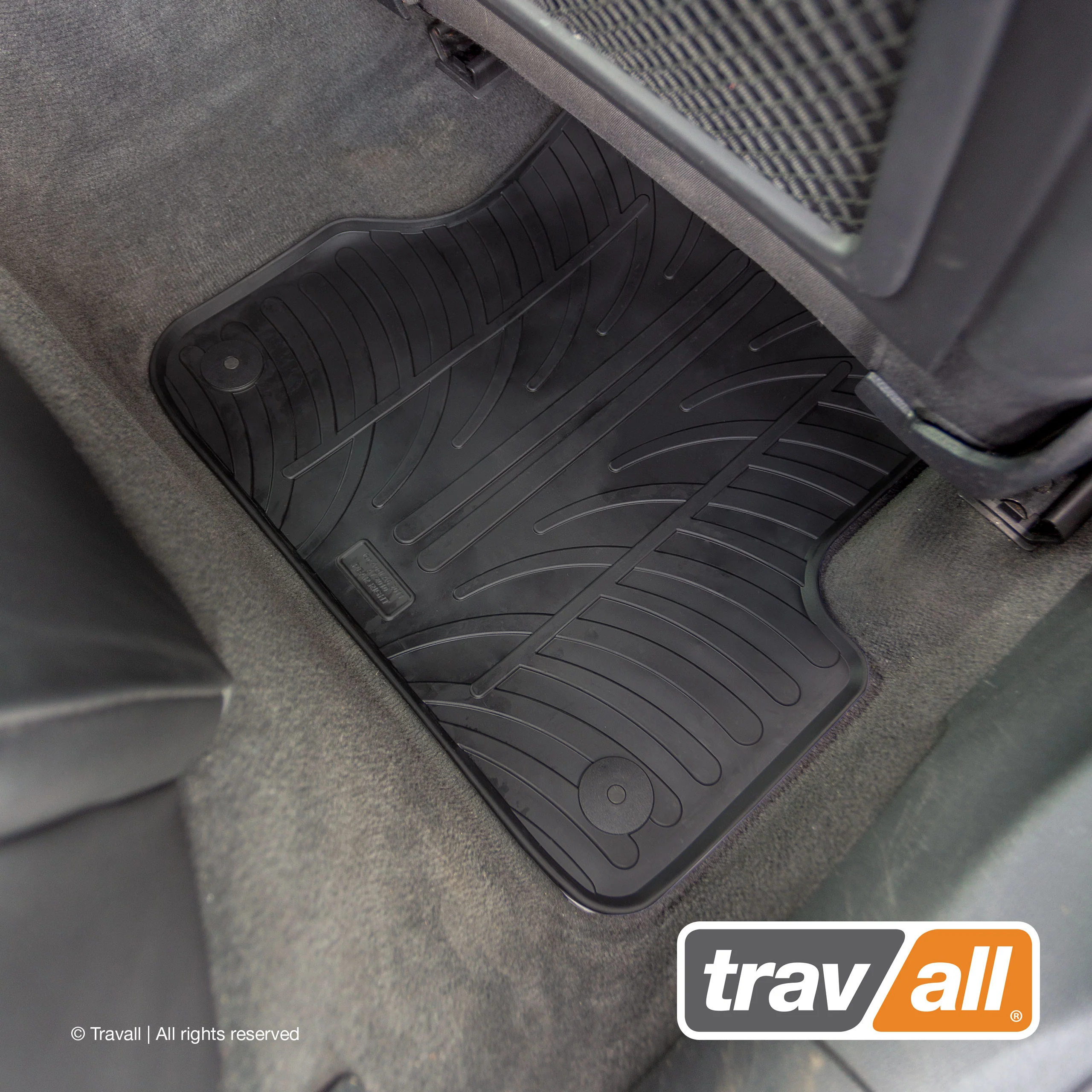AUDI A6 S6 RS6 AVANT SALOON A7 S7 RS7 SPORTBACK 2011 to 2018 Rubber Car Mat Set (4 mats) - Image 4
