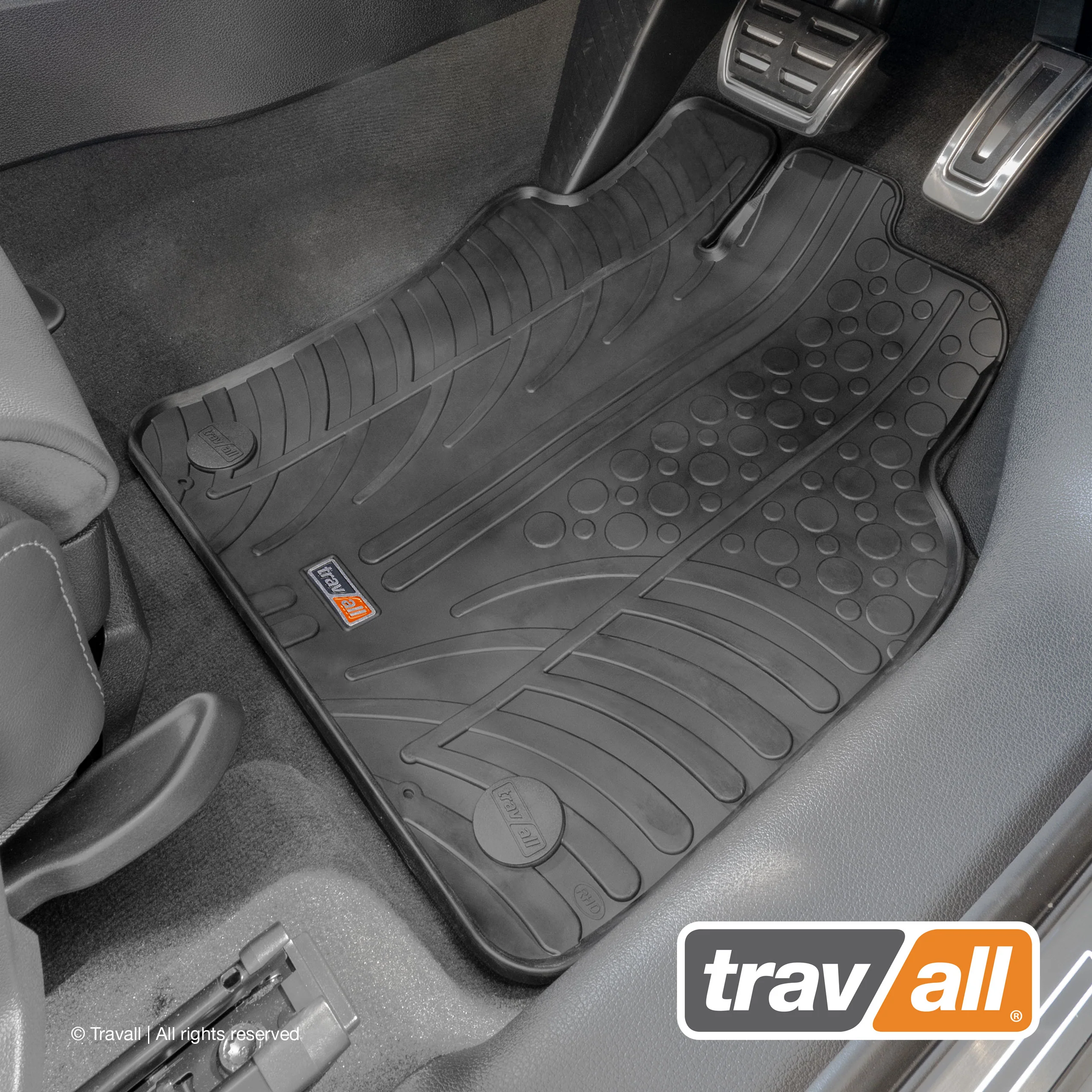 AUDI Q3 SUV and SPORTBACK 2018-CURRENT Rubber Car Mats Set (4 Mats) - Image 3