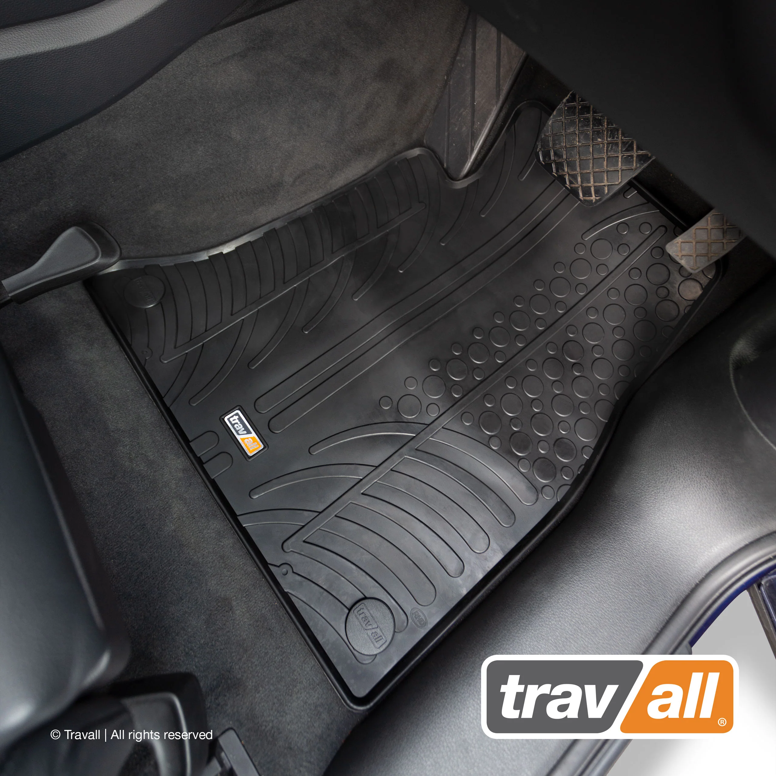 AUDI Q5/SQ5 2017-2021 Rubber Car Mats Set (4 Mats) - Image 3