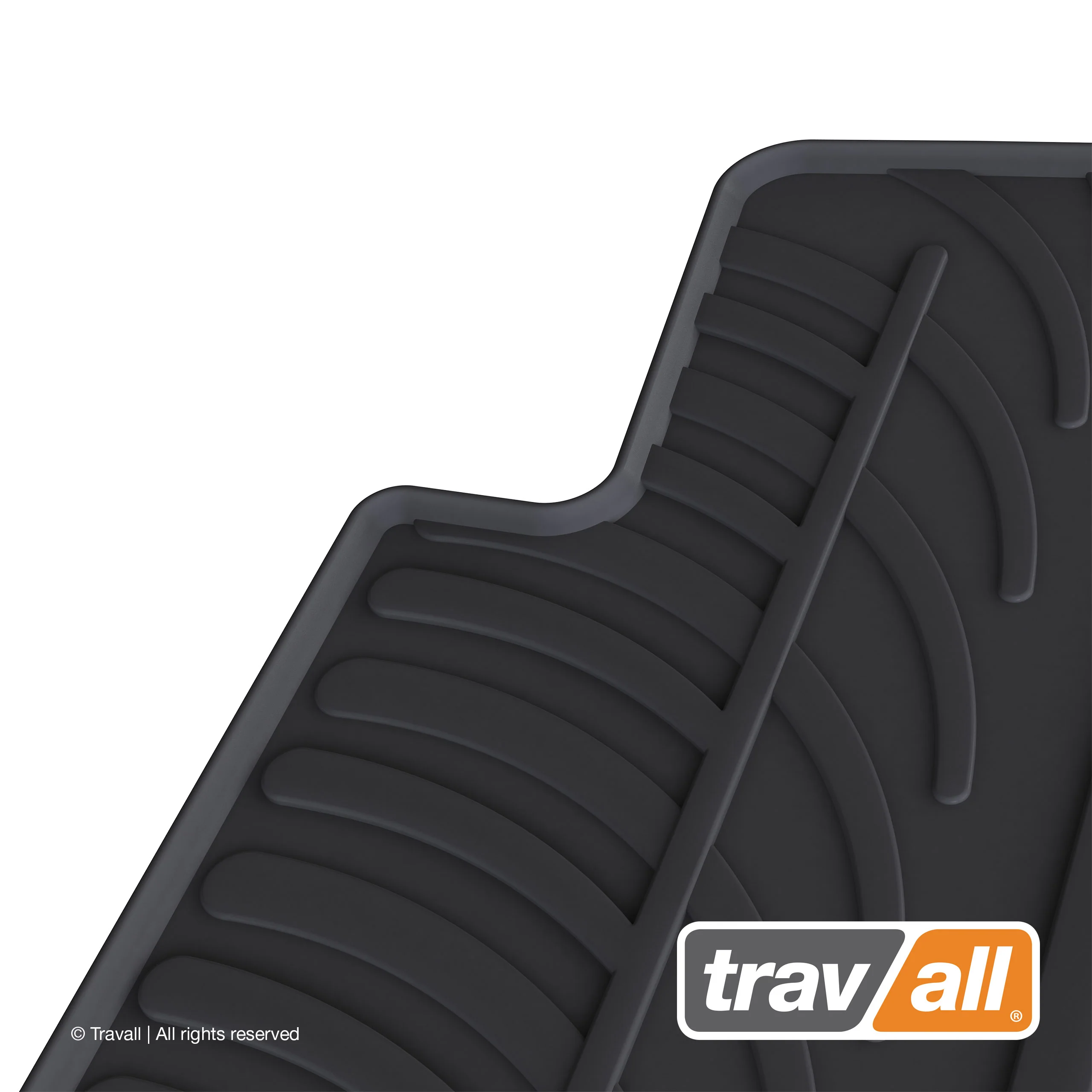 AUDI Q7 2015-CURRENT and Q8 2018-CURRENT  Rubber Car Mats Set (4 Mats) - Image 2