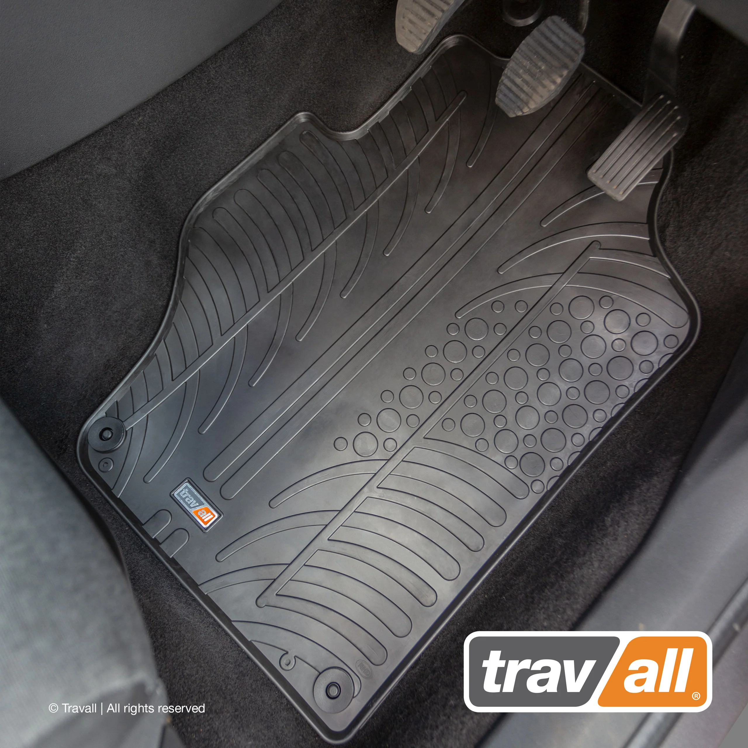 CITROEN C4 HATCHBACK 2010-2018 Rubber Car Mats Set (4 Mats) - Image 3