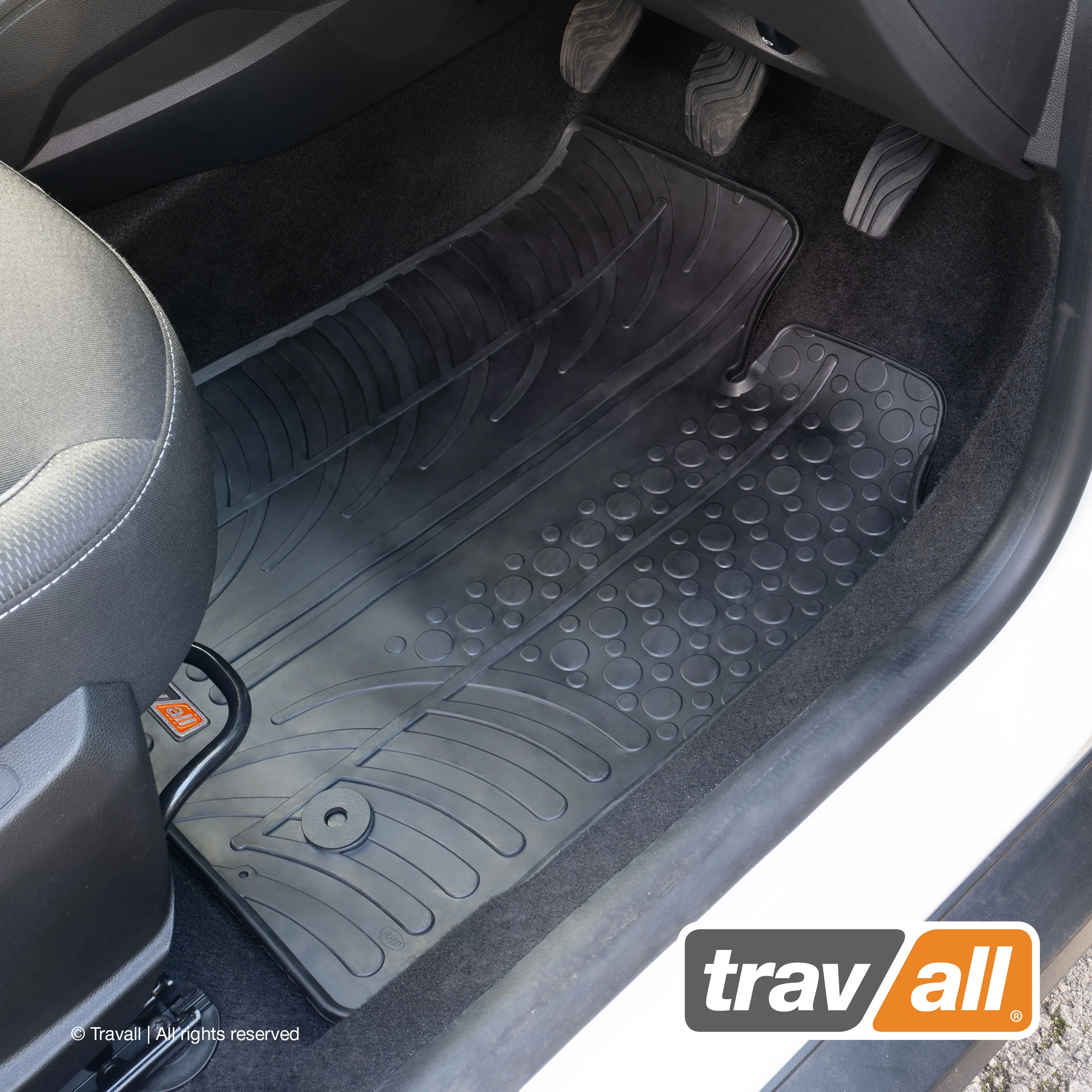 DACIA DUSTER 2017-CURRENT Rubber Car Mats Set (4 Mats) - Image 3
