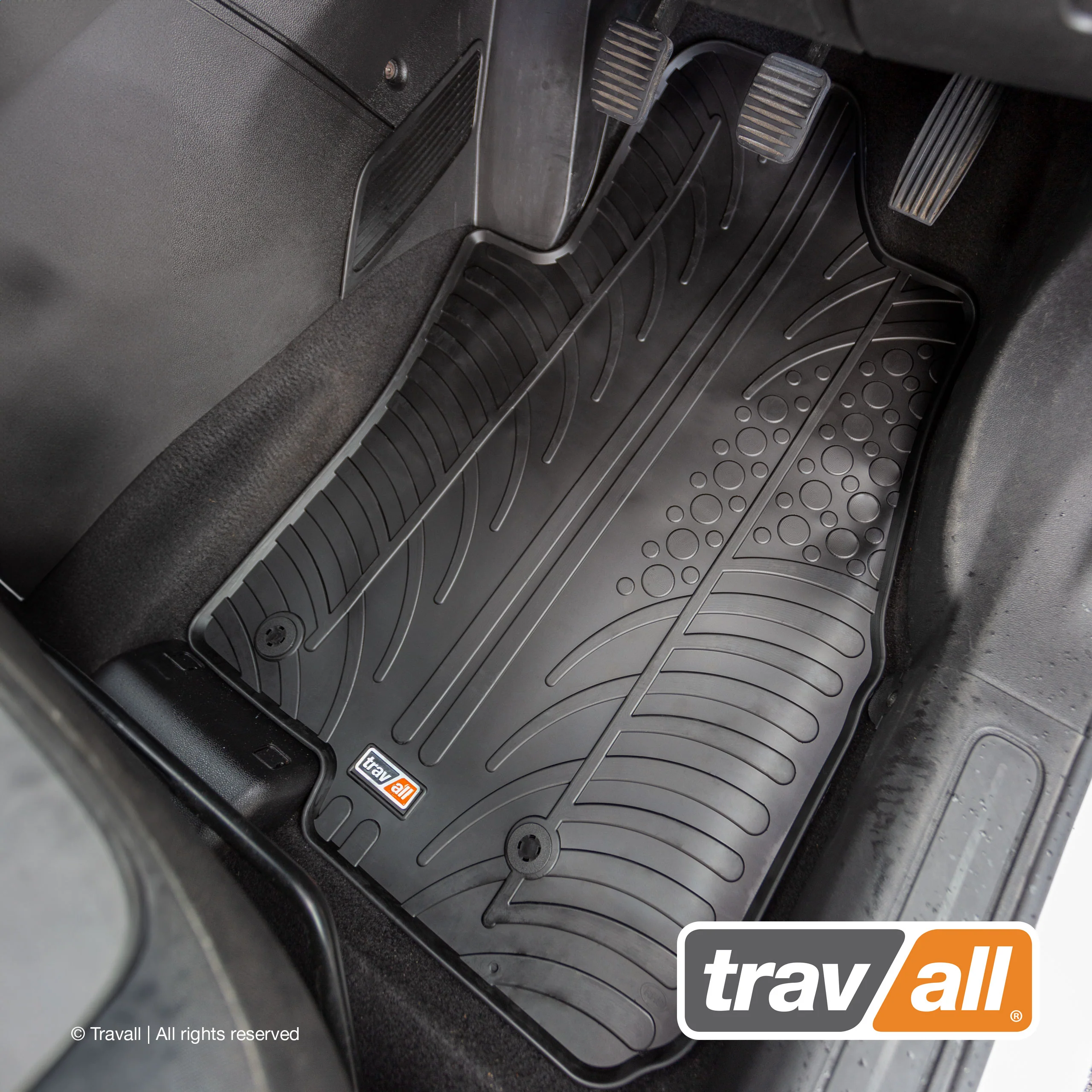 FIAT PUNTO HATCHBACK 2012-2018 Rubber Car Mats Set (4 Mats) - Image 3