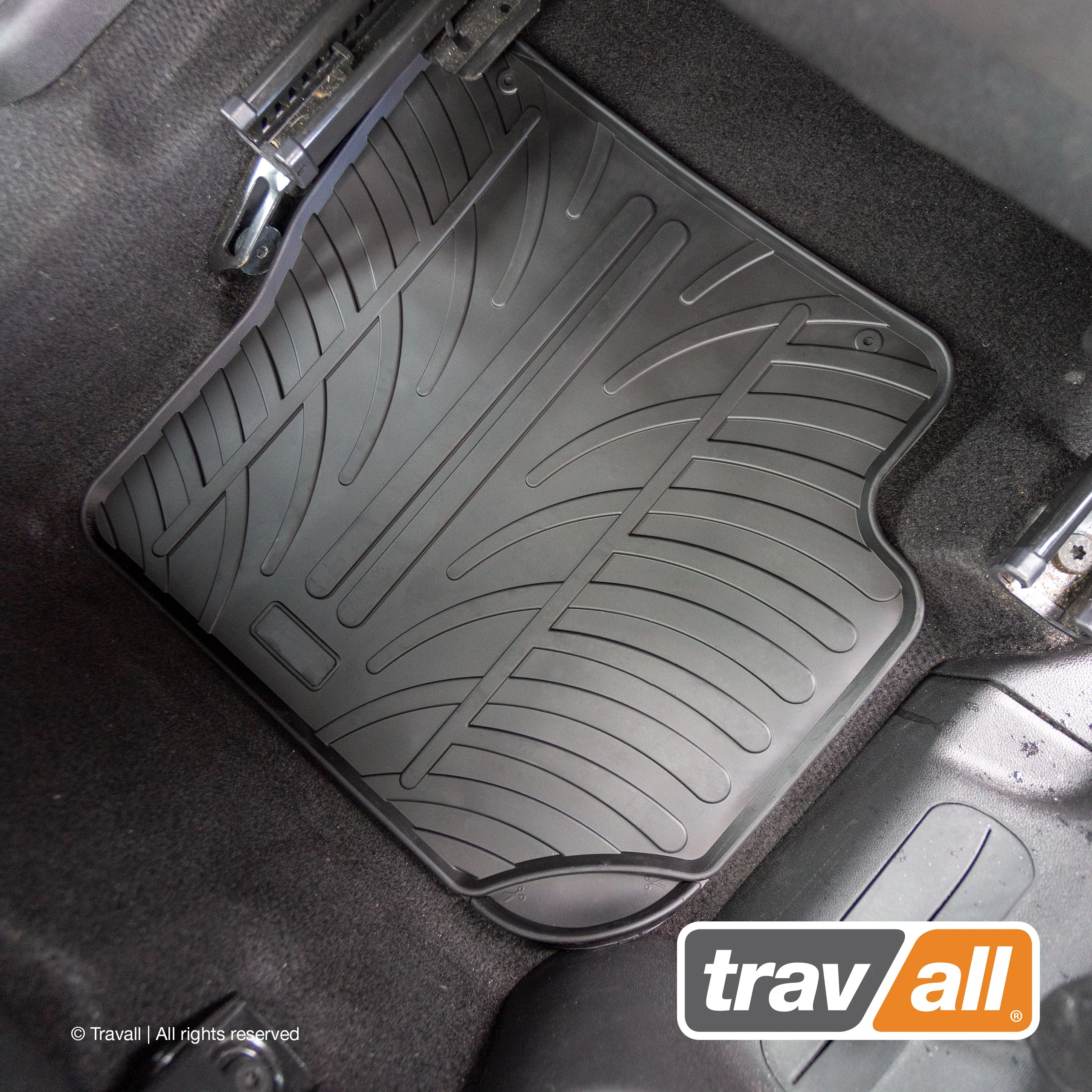 FIAT PUNTO HATCHBACK 2012-2018 Rubber Car Mats Set (4 Mats) - Image 4