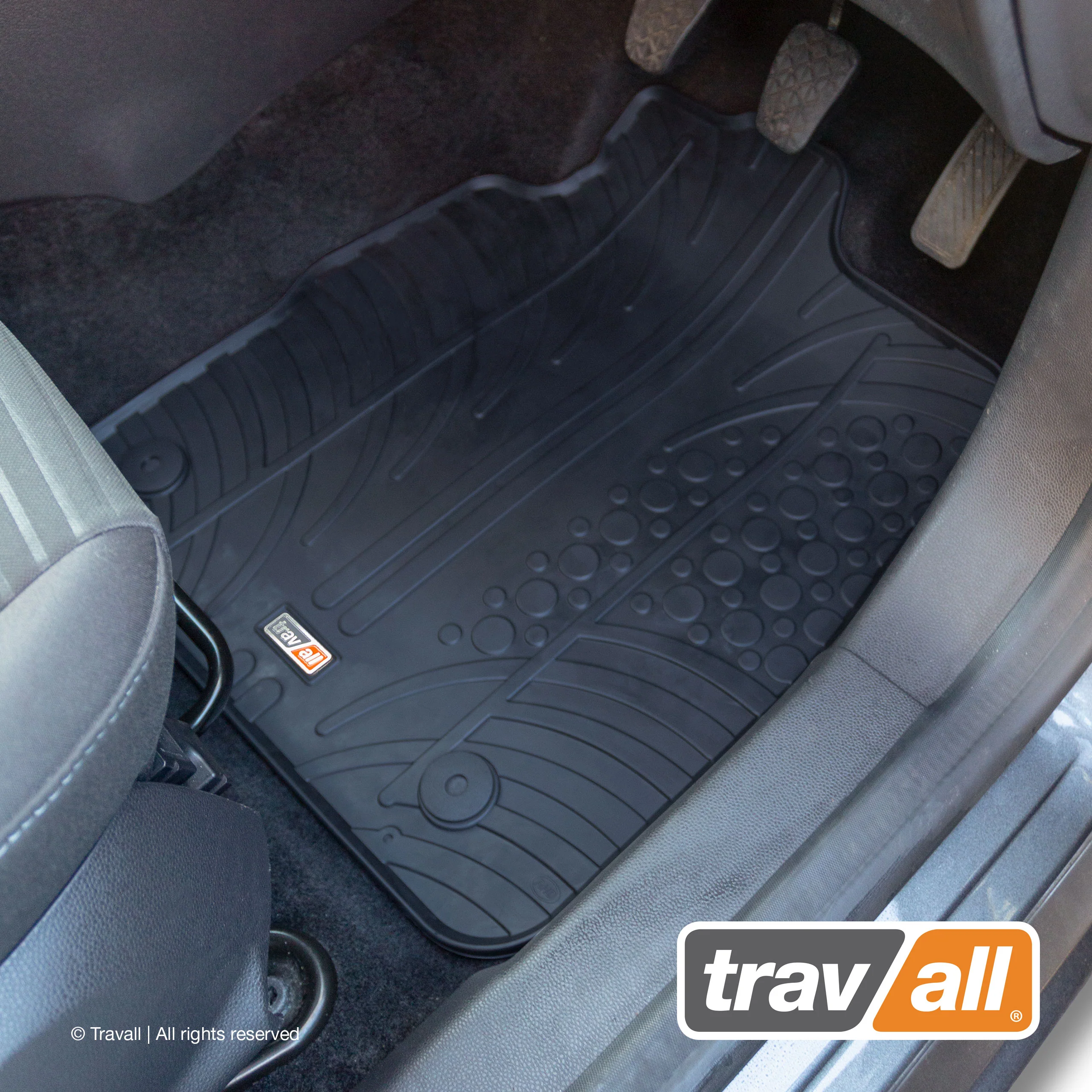 FORD FIESTA 2008-2017 and ST 2012-2017  Rubber Car Mats Set (4 Mats) - Image 3