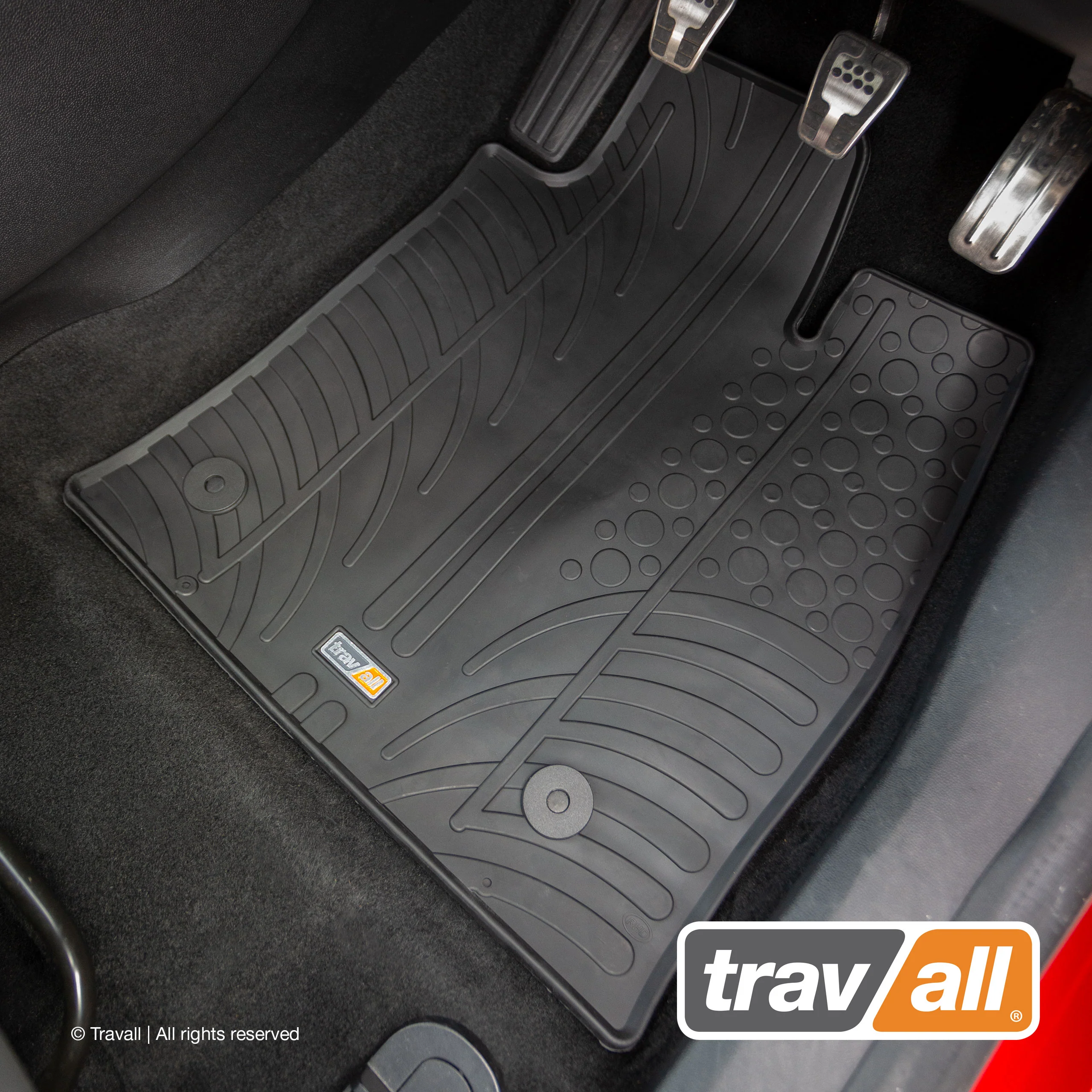 FORD FIESTA 5 DOOR HATCHBACK 2017-2023 and Puma 2020-CURRENT Rubber Car Mats Set (4 Mats) - Image 3