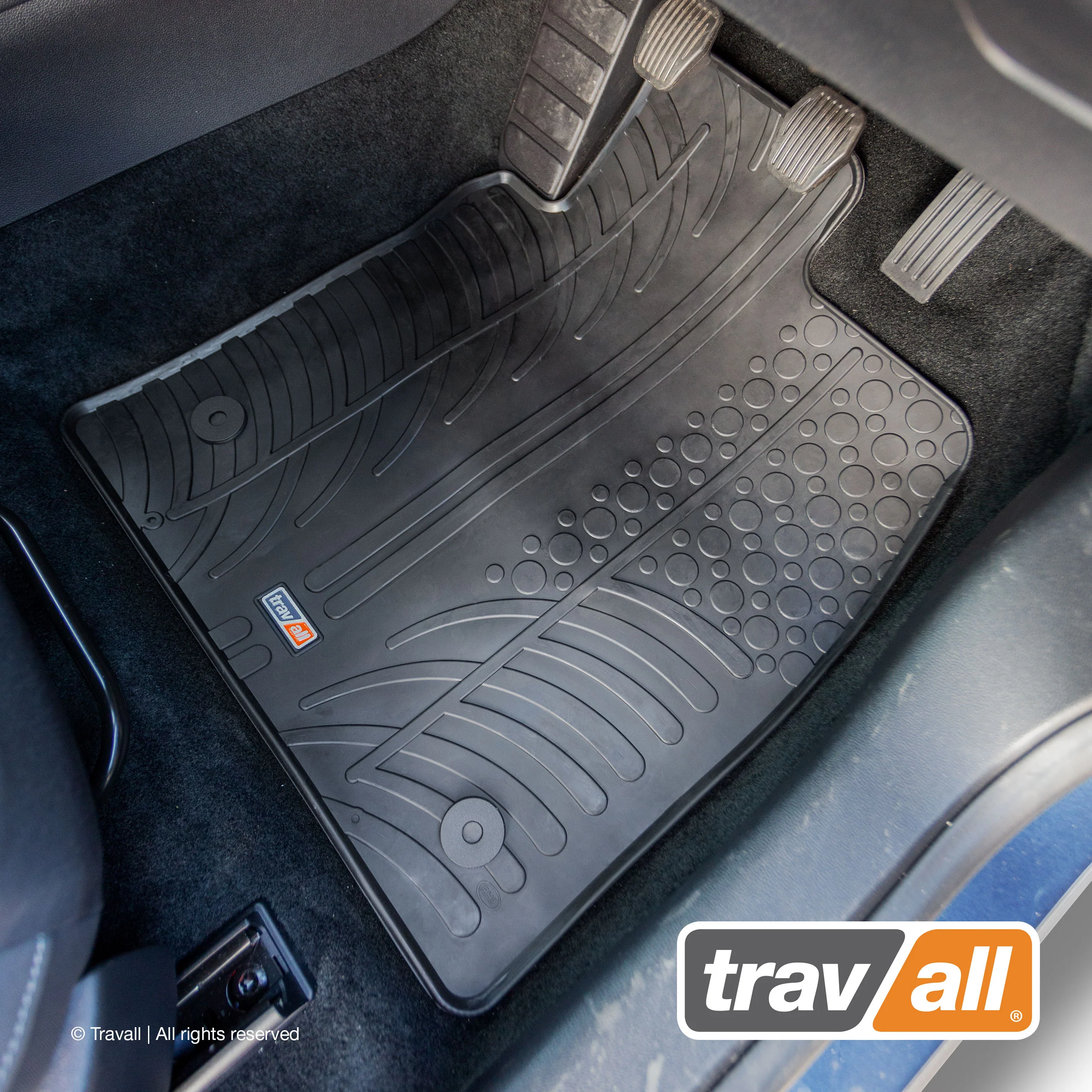 FORD FOCUS 5 DOOR HATCHBACK/ESTATE 2018-2021 Rubber Car Mats Set (4 Mats) - Image 3