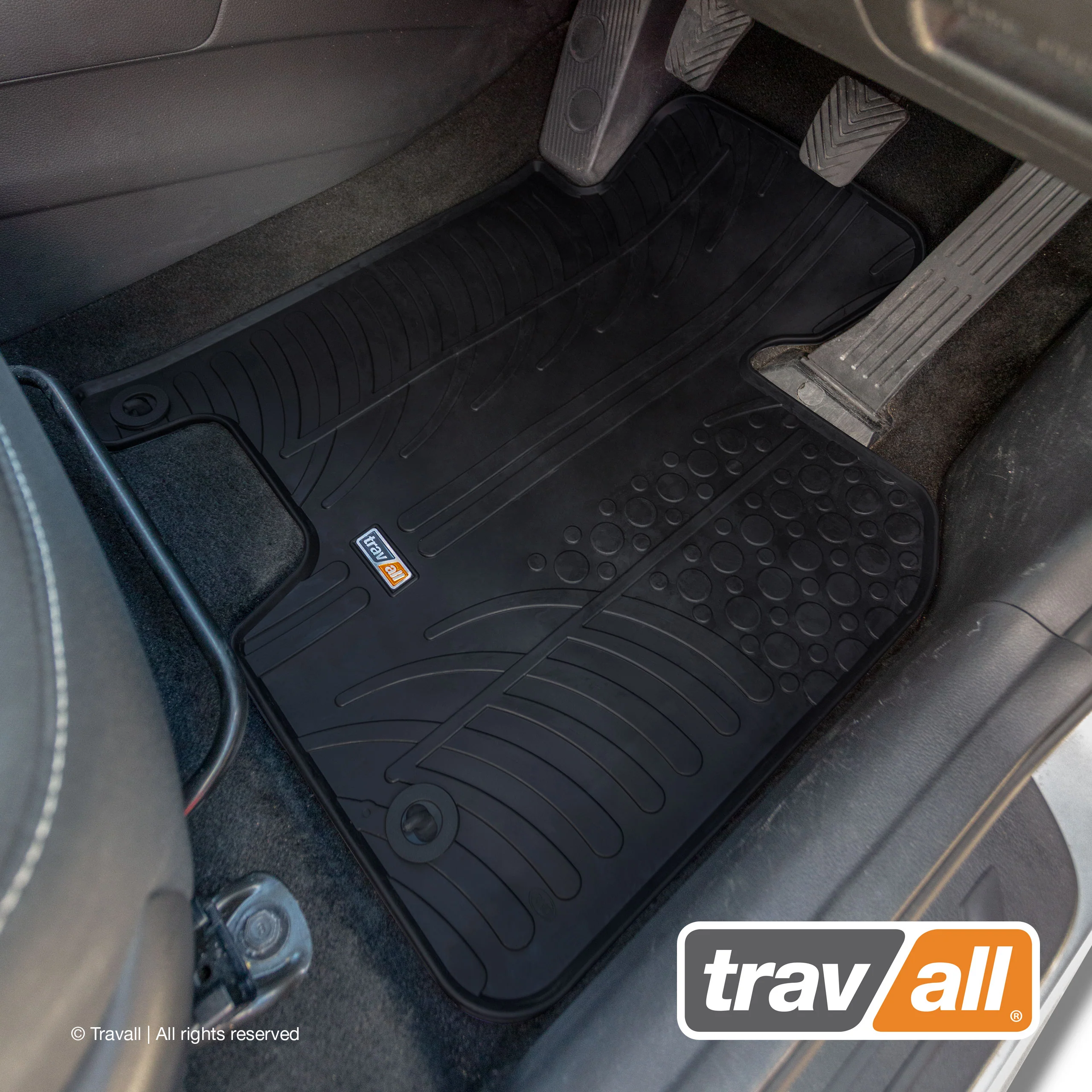 KIA CEED 2012-2018 and HYUNDAI i30 2011-2017 Rubber Car Mats Set (4 Mats) - Image 3