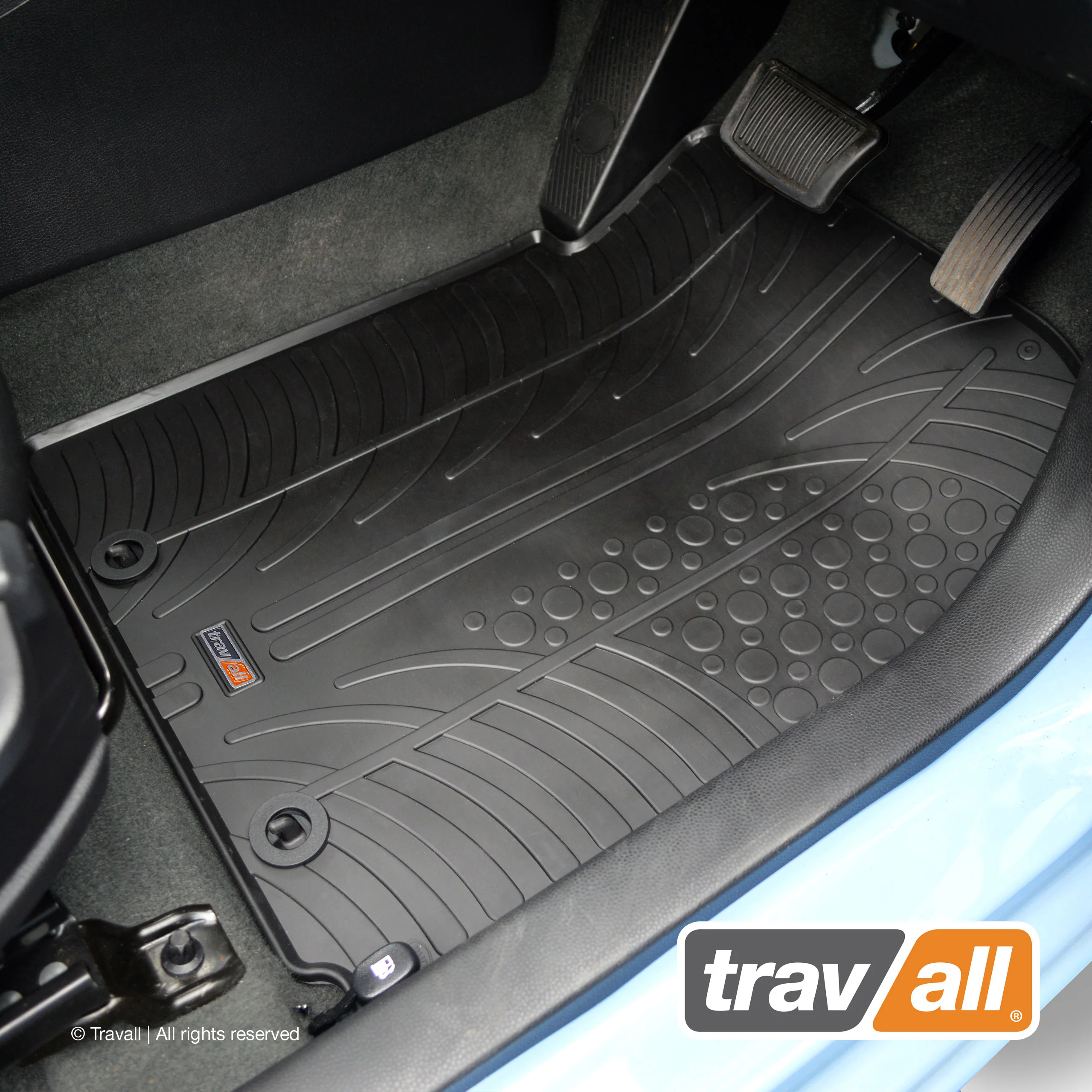 KIA PICANTO 2011-2015 Rubber Car Mats Set (4 Mats) - Image 2