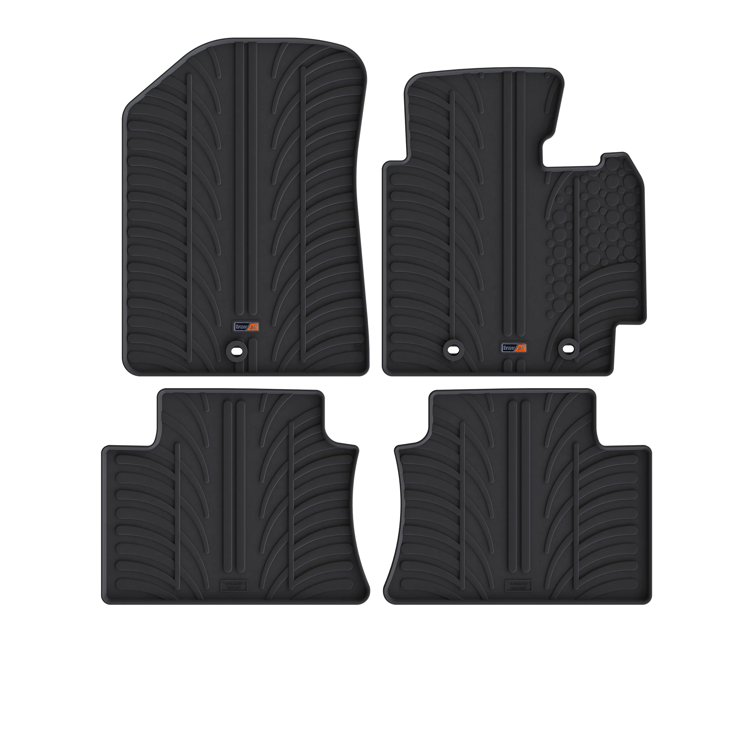 KIA SOUL 2013-2019 Rubber Car Mats Set (4 Mats)