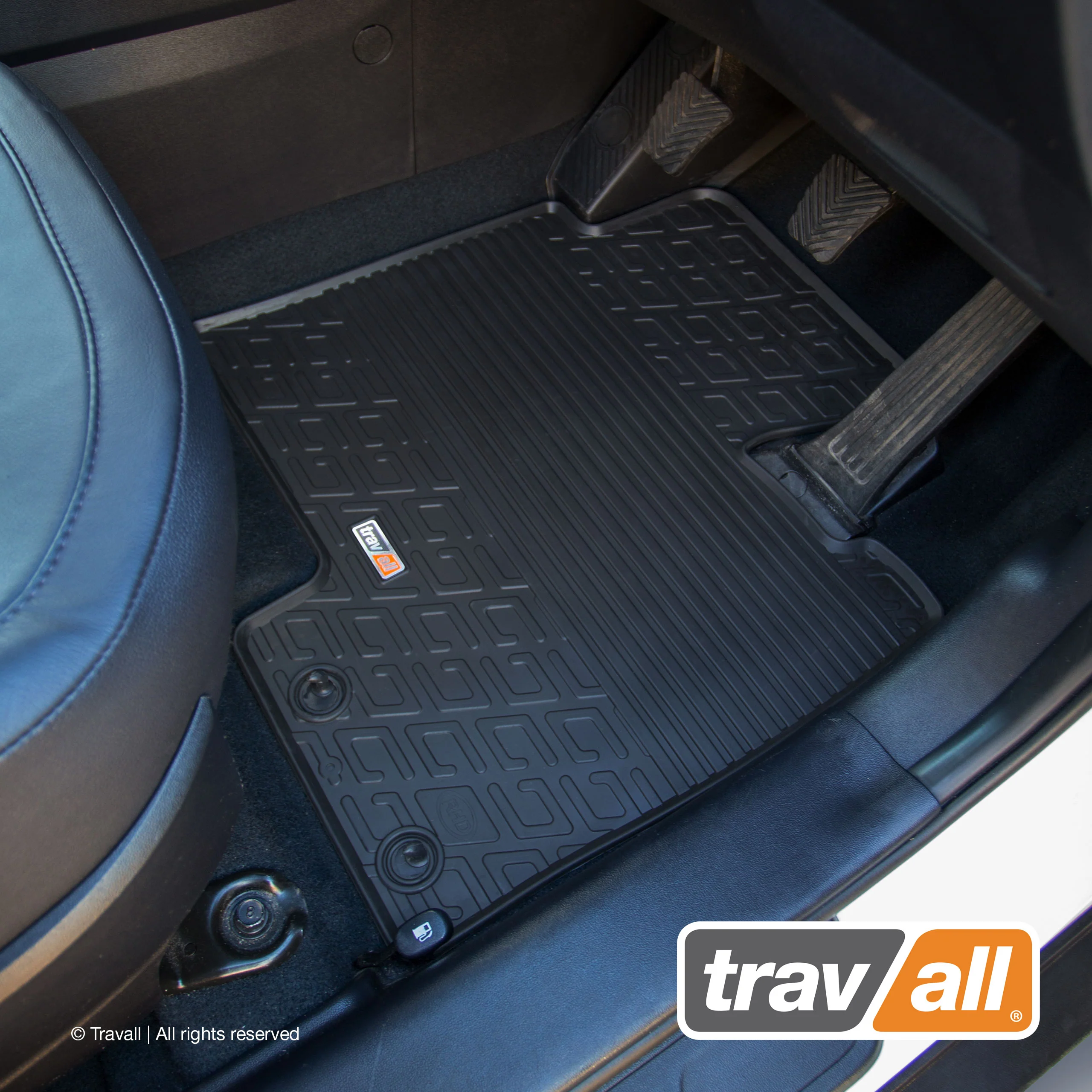 KIA SPORTAGE 2010-2015 and HYUNDAI TUCSON/ix35 2009-2015 Rubber Car Mats Set (4 Mats) - Image 2