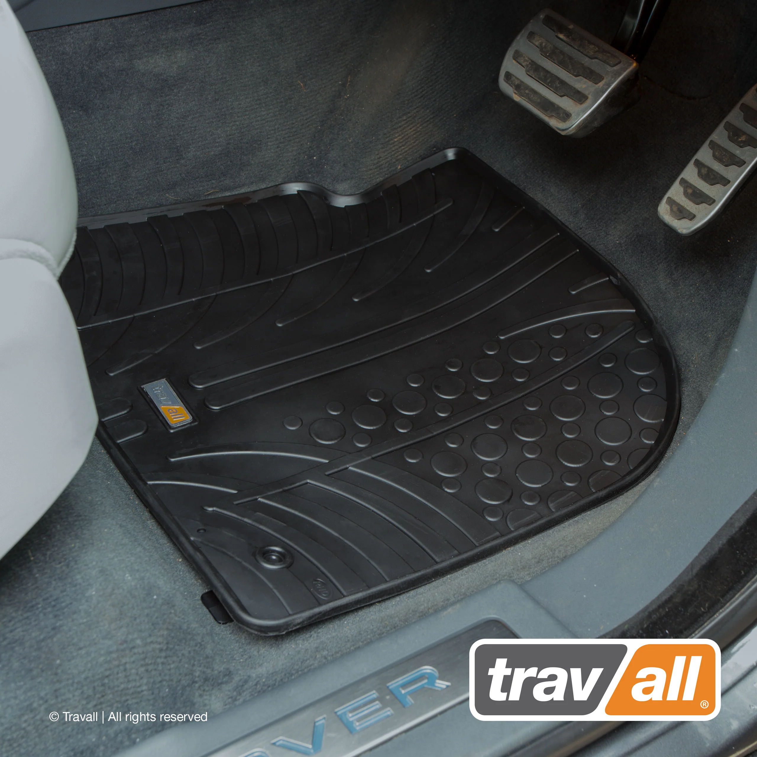 LAND ROVER RANGE ROVER EVOQUE 2011 to 2018 Rubber Car Mats Set (4 Mats) - Image 3