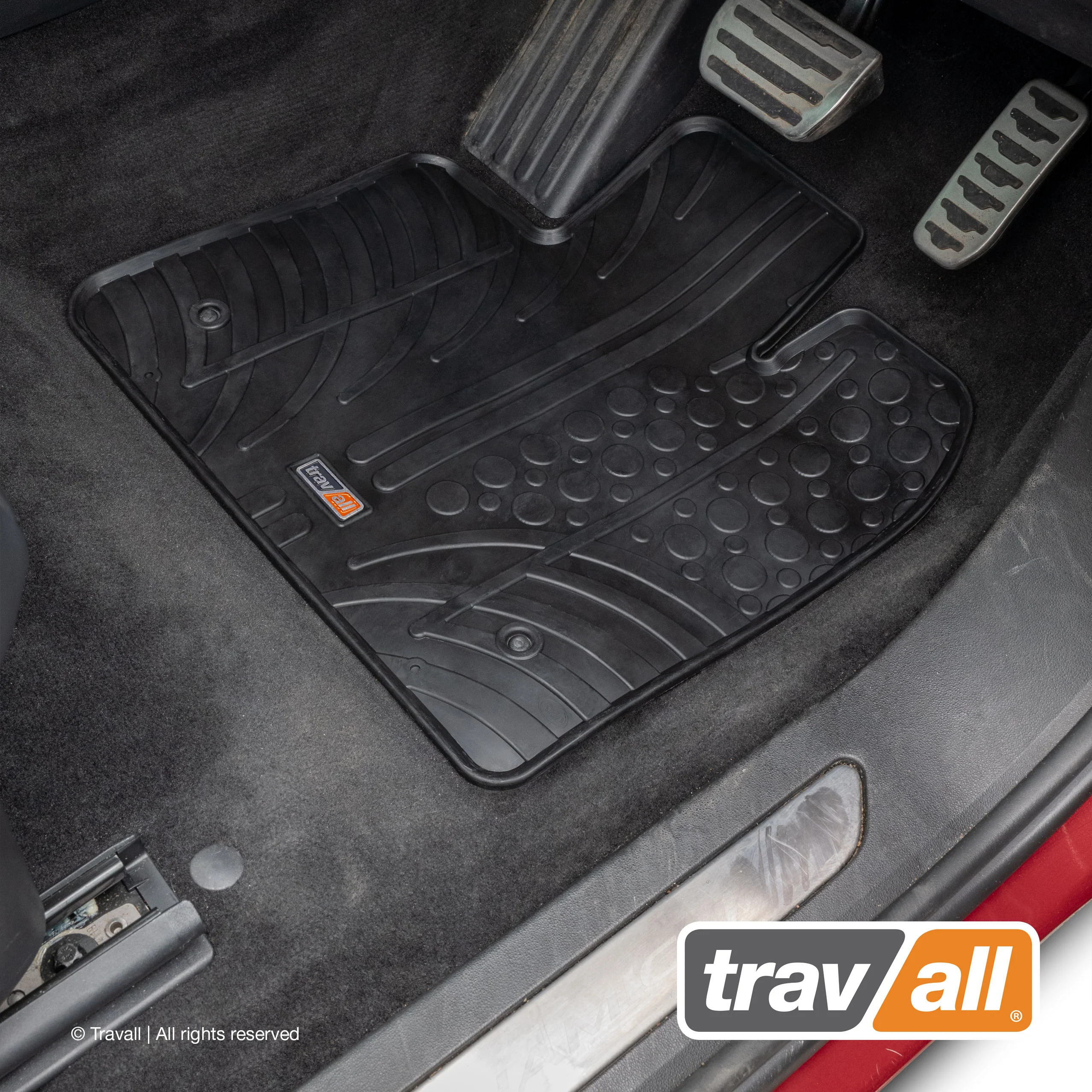 LAND ROVER RANGE ROVER EVOQUE 2018-CURRENT Rubber Car Mats Set (4 Mats) - Image 3
