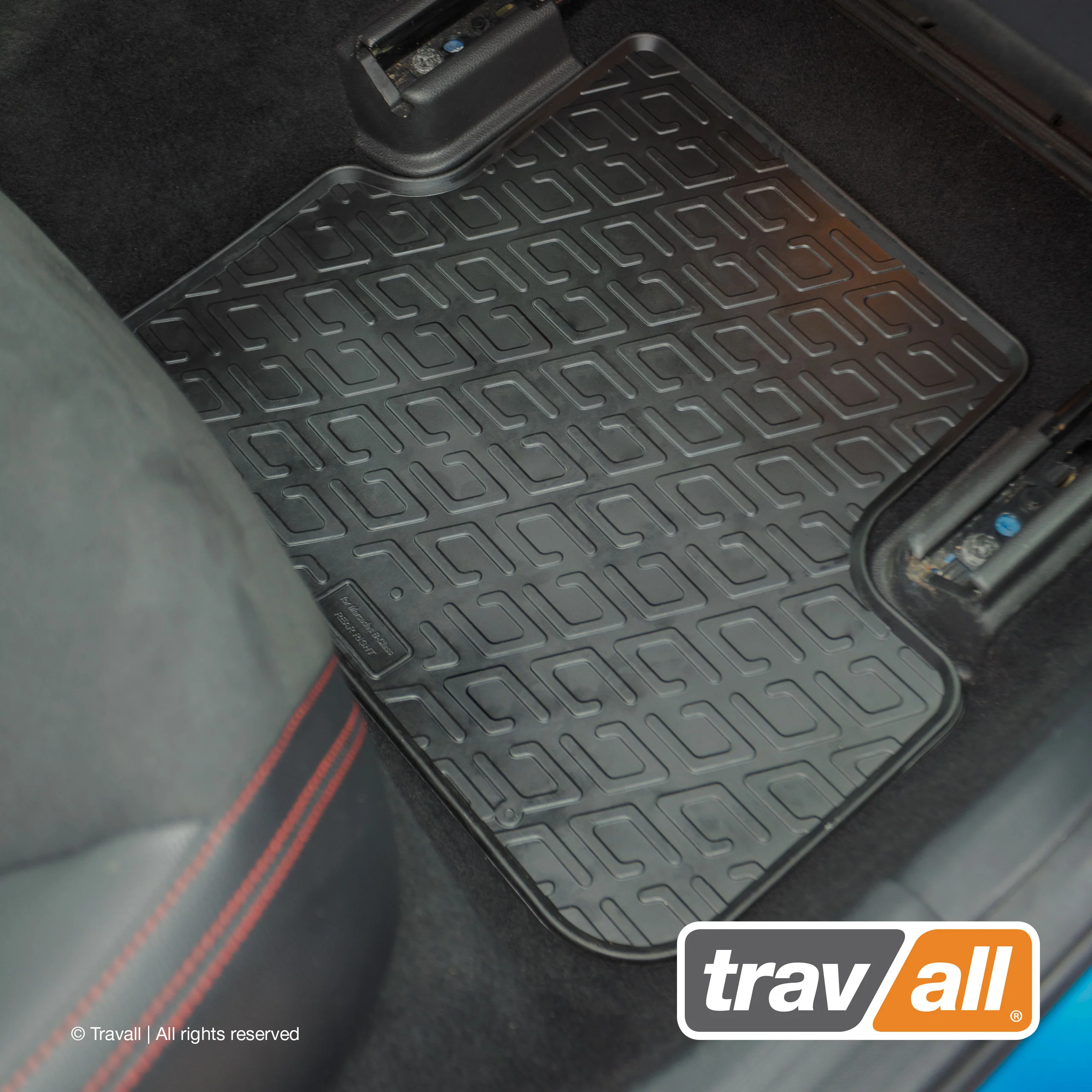 MERCEDES A CLASS, B CLASS and GLA 2011-2018 Rubber Car Mats Set (4 Mats) - Image 4
