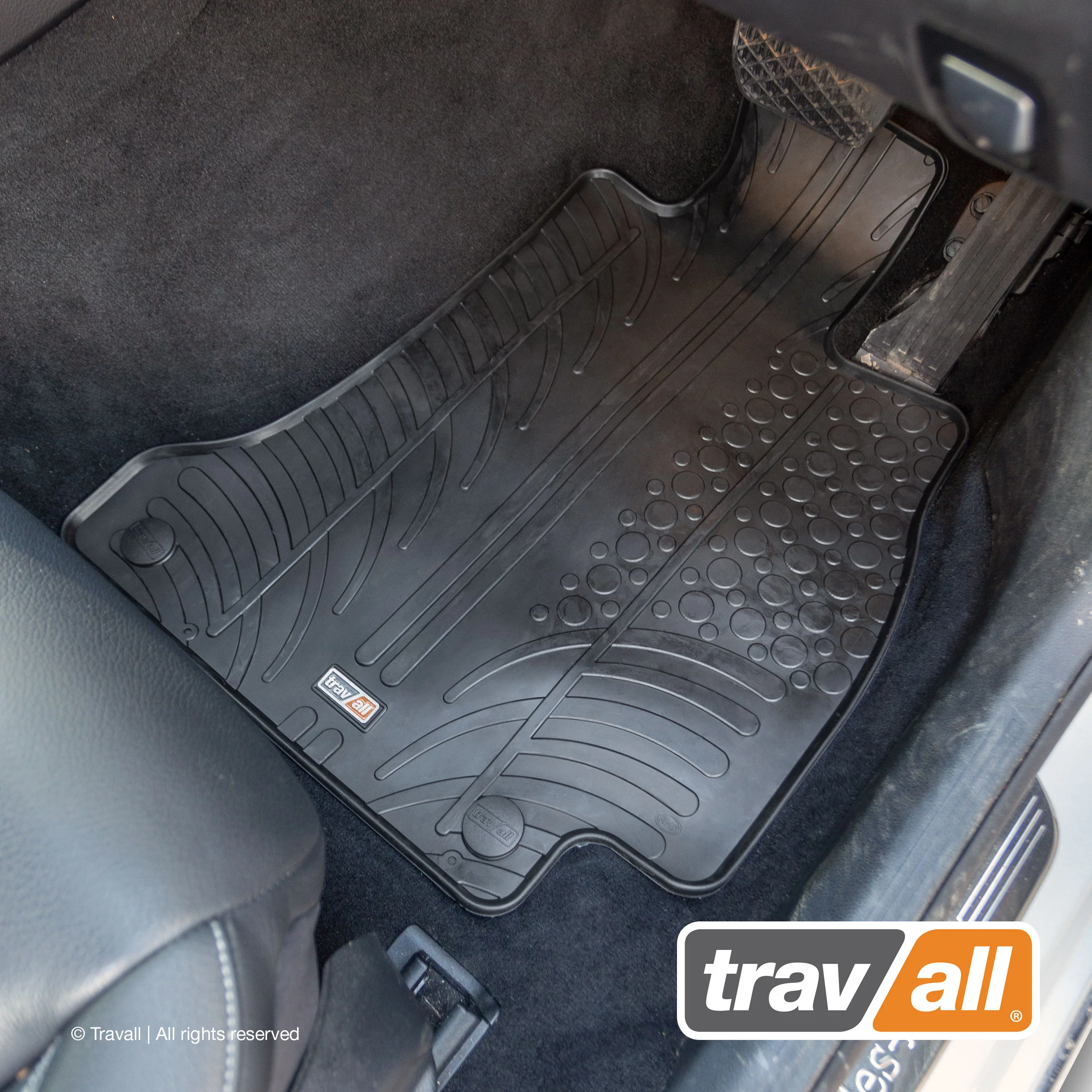 MERCEDES BENZ E CLASS SALOON ESTATE CLS 2016 to CURRENT Rubber Car Mats Set (4 Mats) - Image 3
