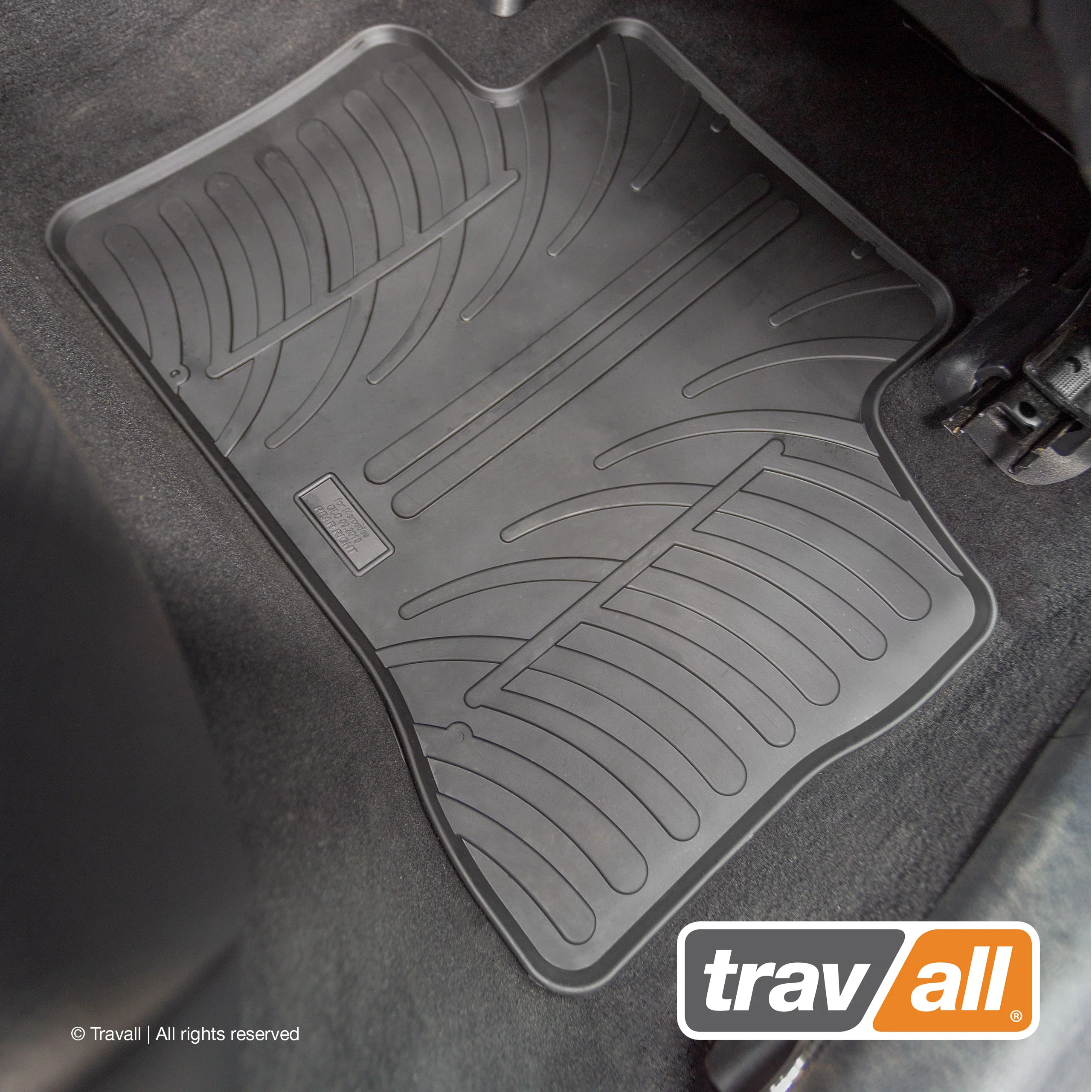 MERCEDES GLC CLASS 2015-2022 Rubber Car Mats Set (4 Mats) - Image 4