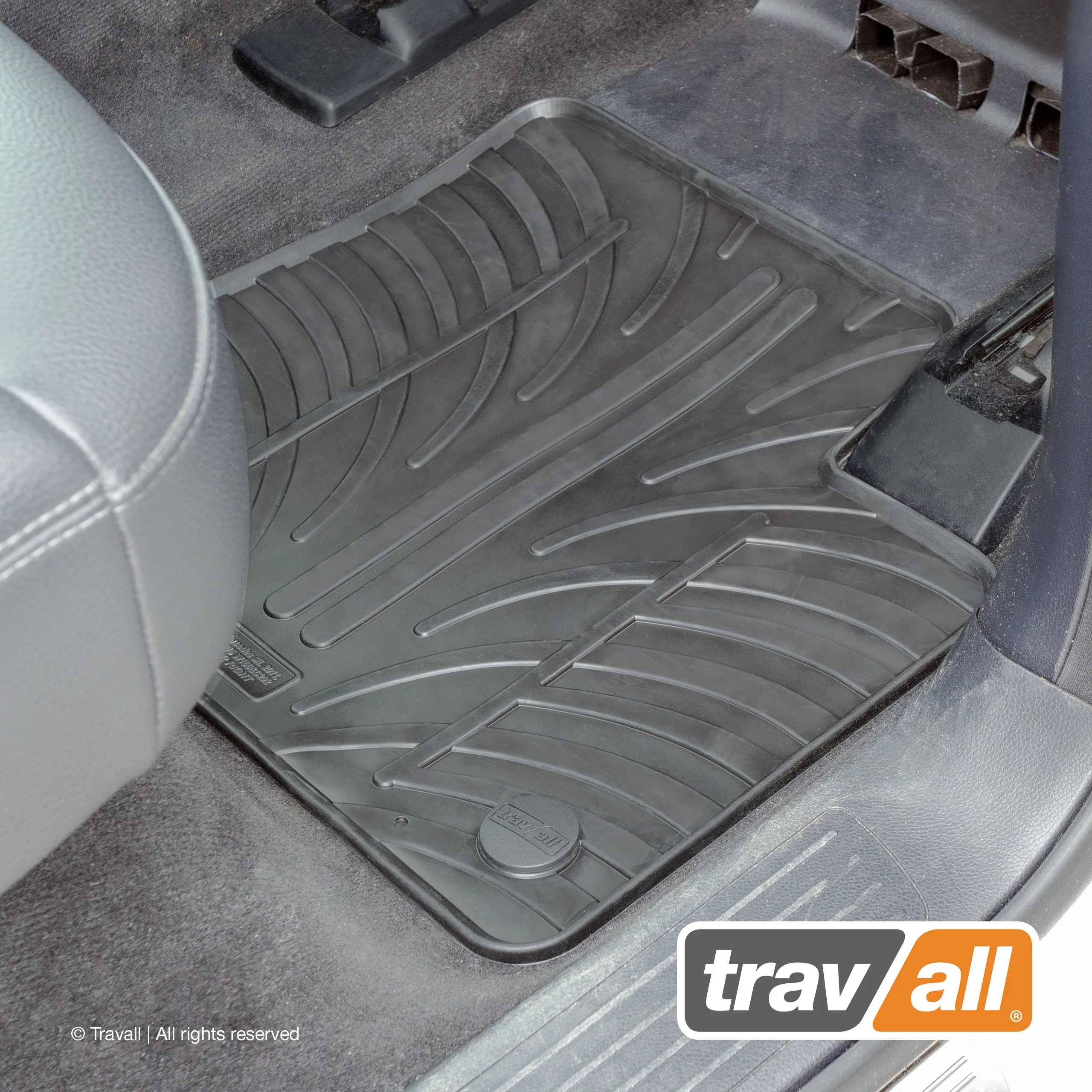 MERCEDES GLE CLASS 2015-2019 Rubber Car Mats Set (4 Mats) - Image 4