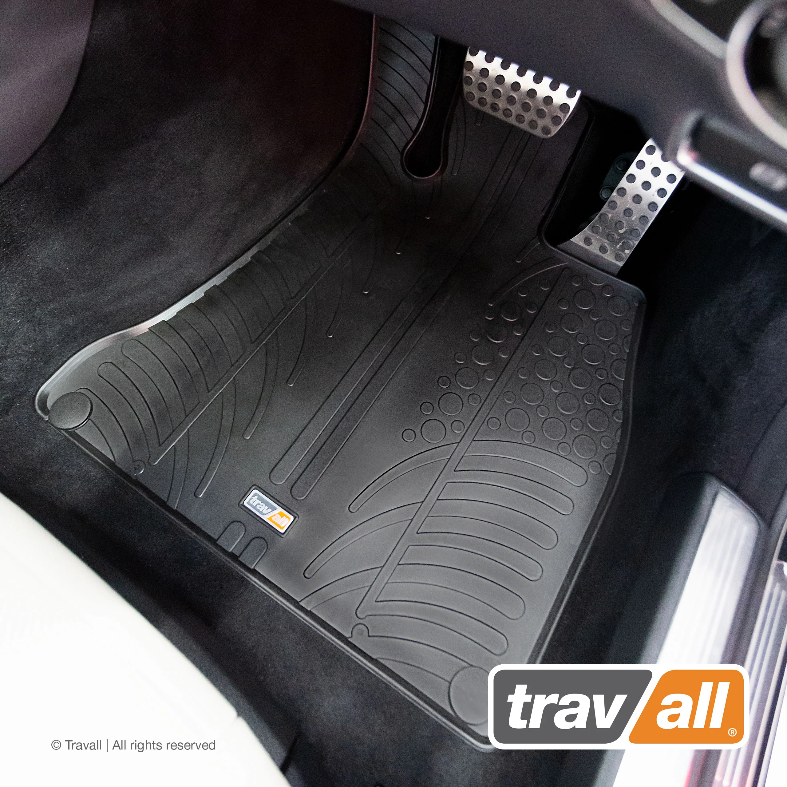 MERCEDES S CLASS 2013-CURRENT Rubber Car Mats Set (4 Mats) - Image 3