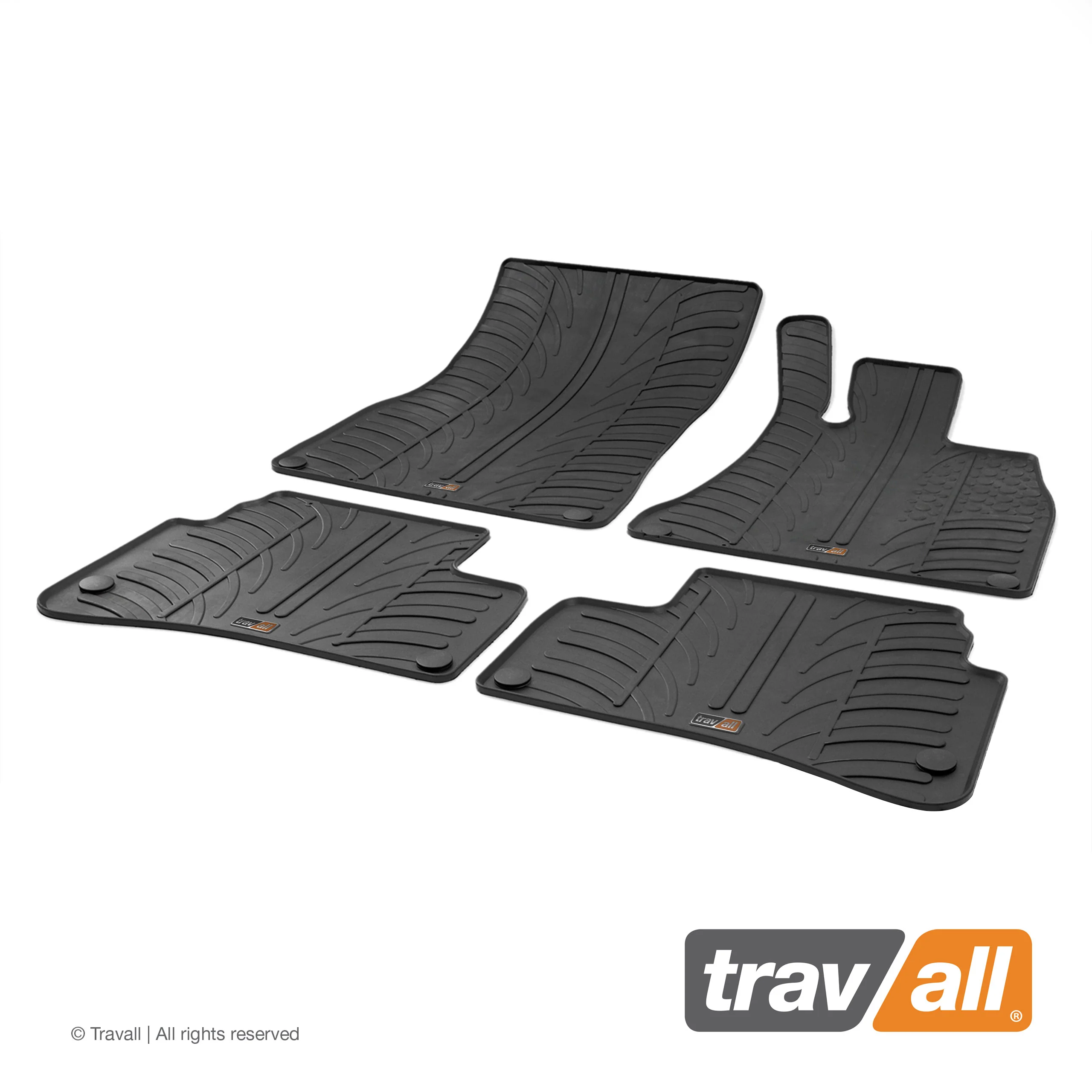 MERCEDES S CLASS 2013-CURRENT Rubber Car Mats Set (4 Mats) - Image 5