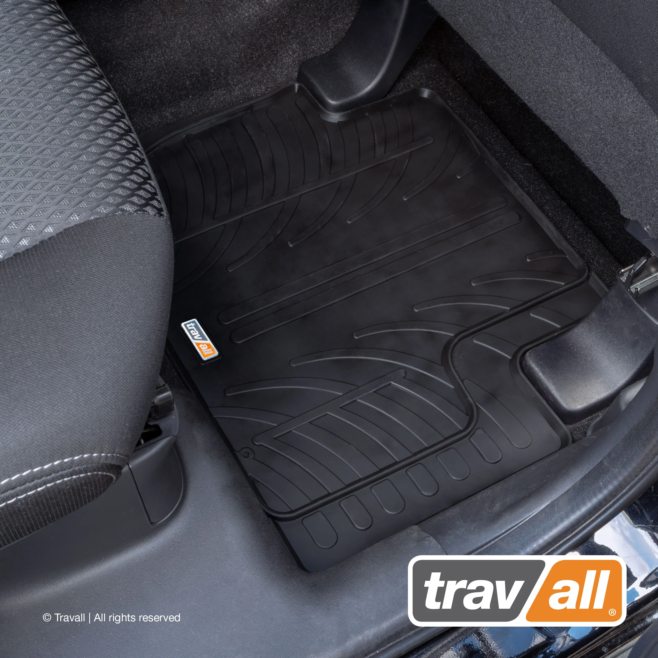MITSUBISHI OUTLANDER Diesel 2012-2021 Rubber Car Mats Set (4 Mats) - Image 2