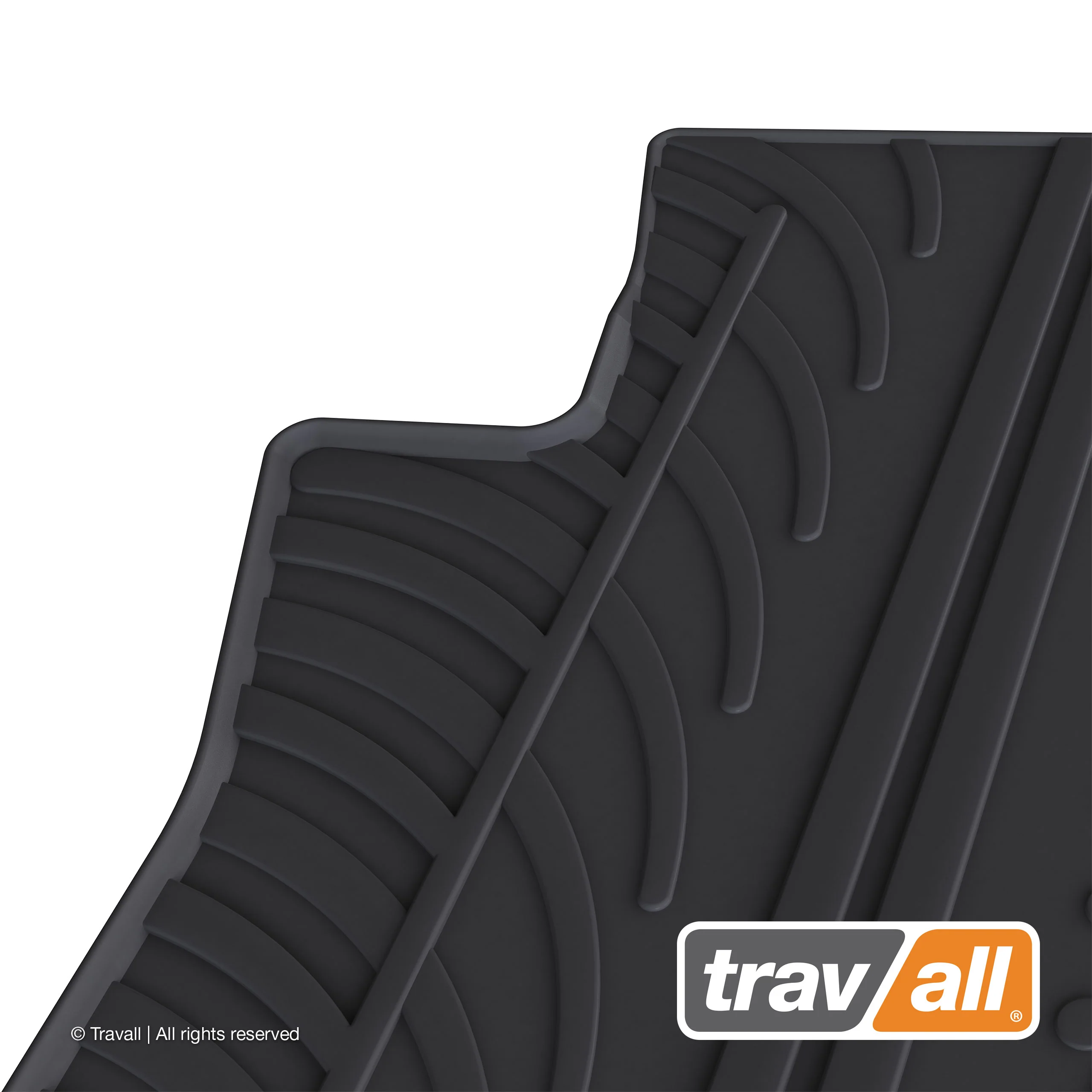 MITSUBISHI OUTLANDER HYBRID PHEV 2014 to 2021 Rubber Car Mat Set (4 Mats) - Image 2