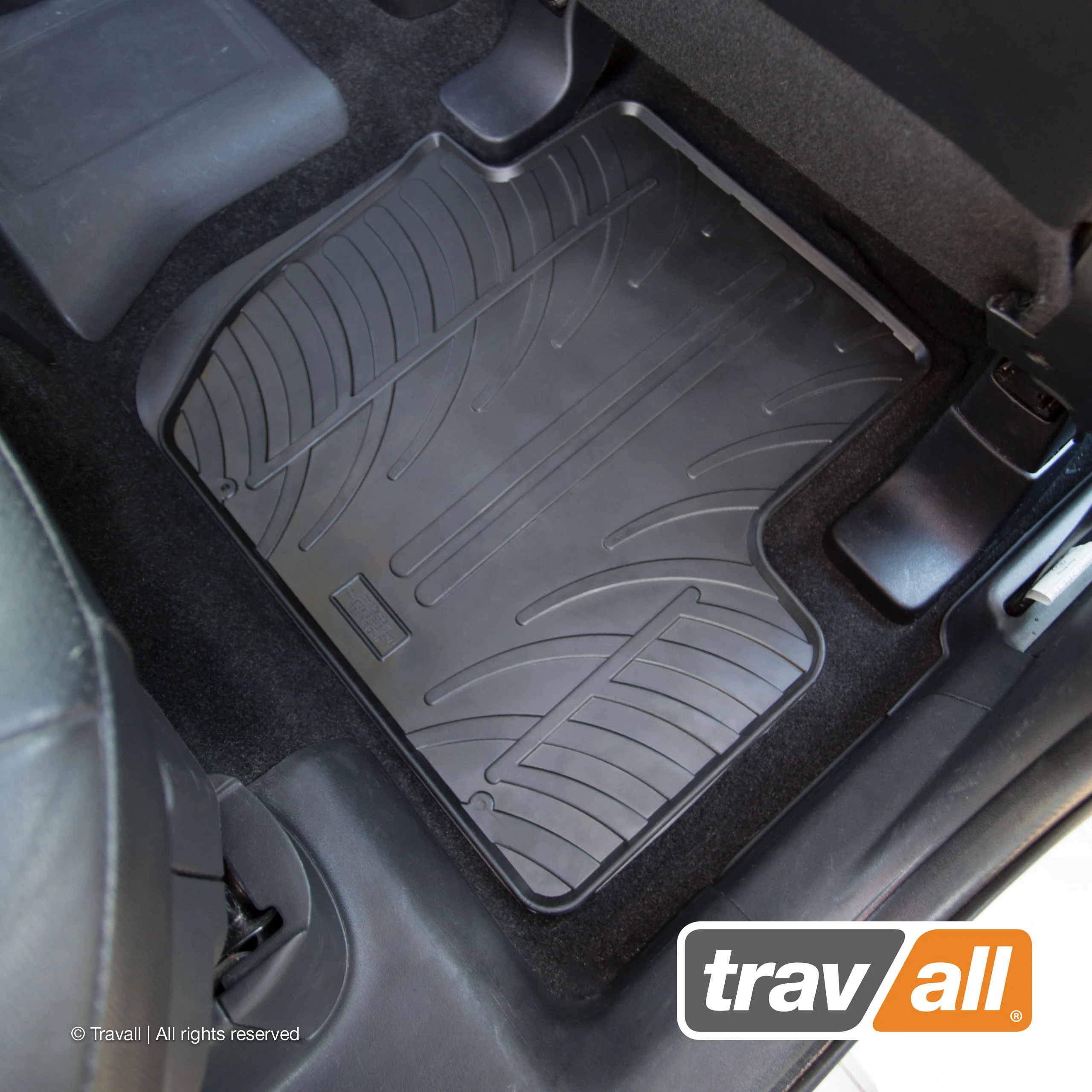 MITSUBISHI OUTLANDER HYBRID PHEV 2014 to 2021 Rubber Car Mat Set (4 Mats) - Image 4