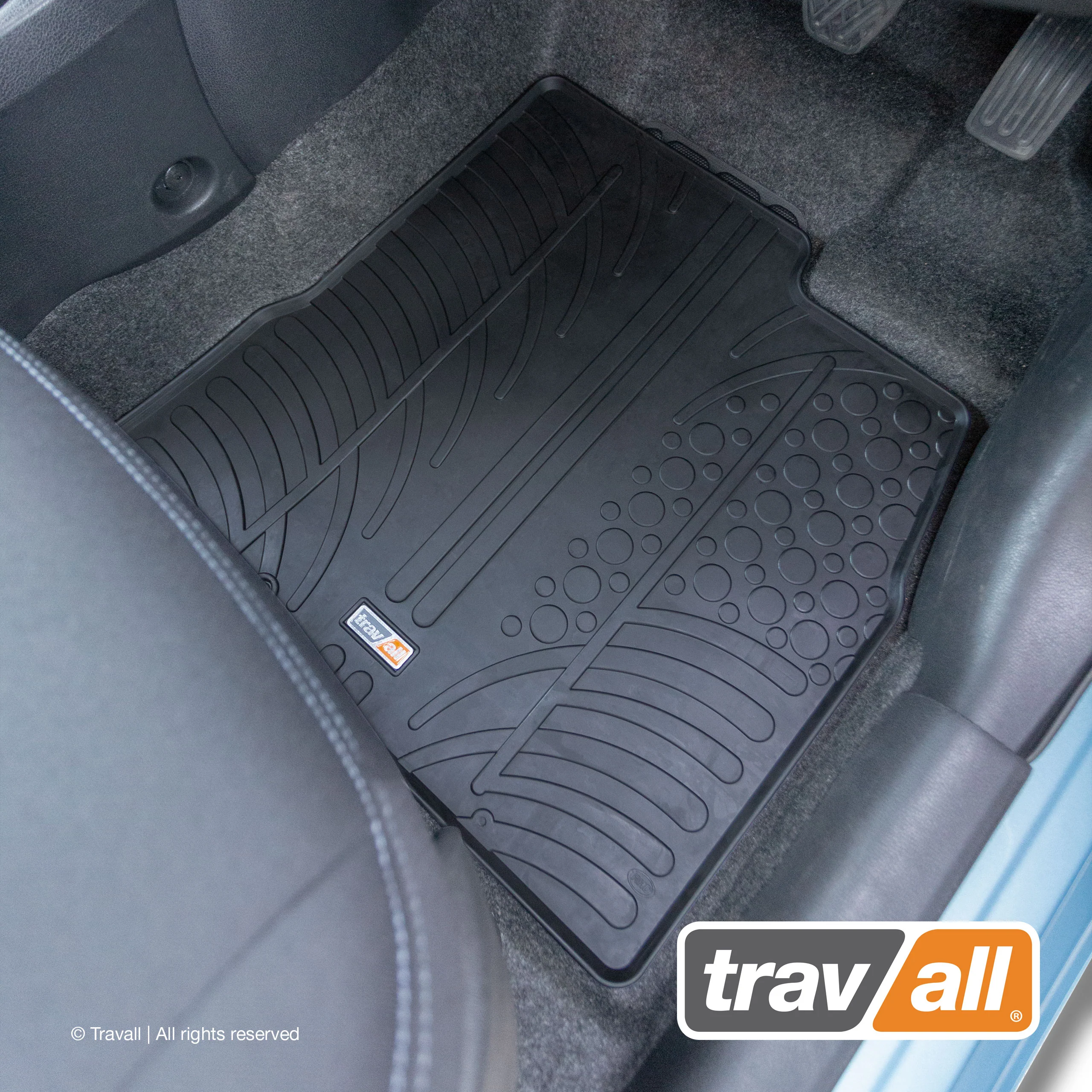 NISSAN NOTE 2012-2019 Rubber Car Mats Set (4 Mats) - Image 3