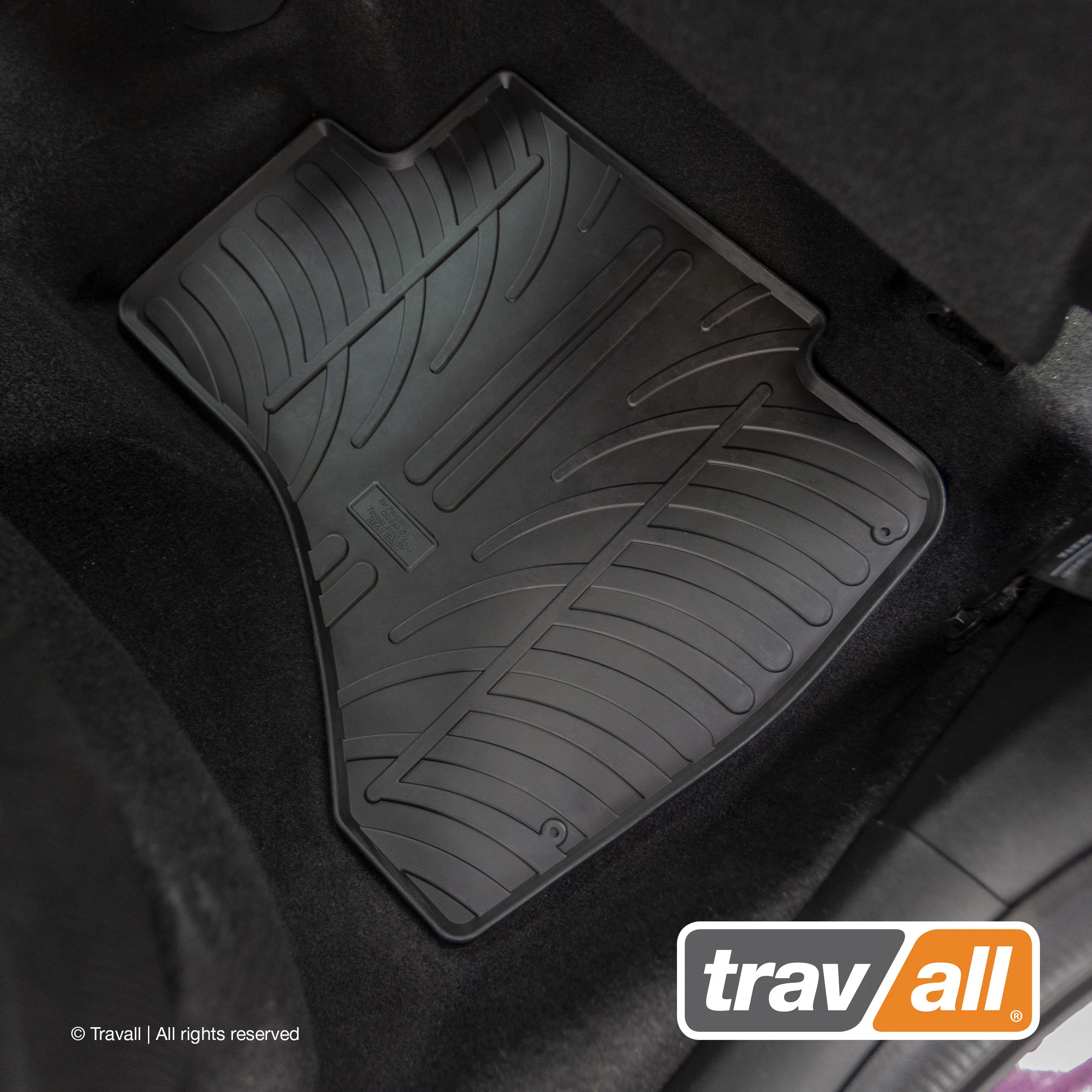 PEUGEOT 108, C1 and TOYOTA AYGO 2014-2021 Rubber Car Mats Set (4 Mats) - Image 4