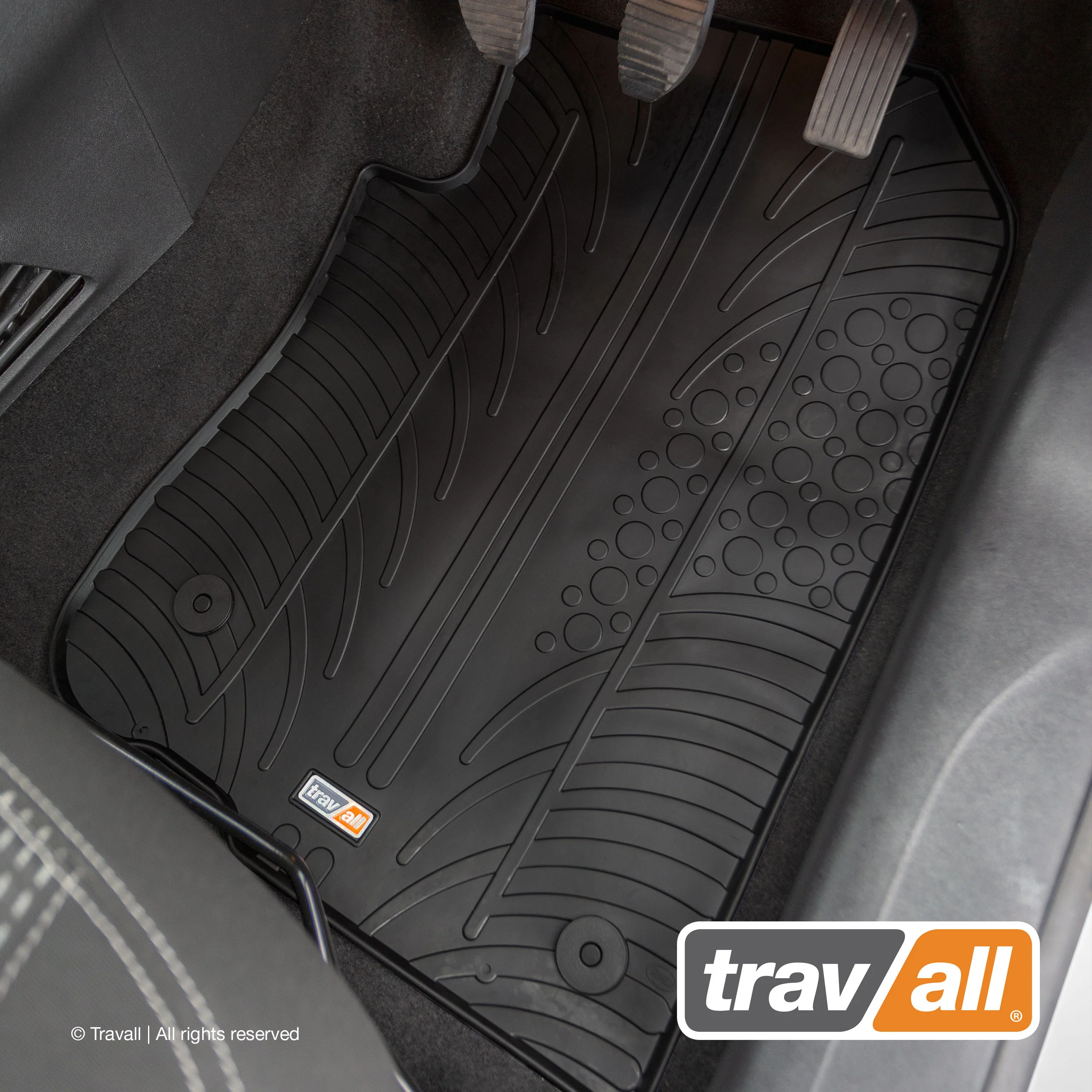 PEUGEOT 208 2011-2019 and GTI 2012-2019 Rubber Car Mats Set (4 Mats) - Image 3