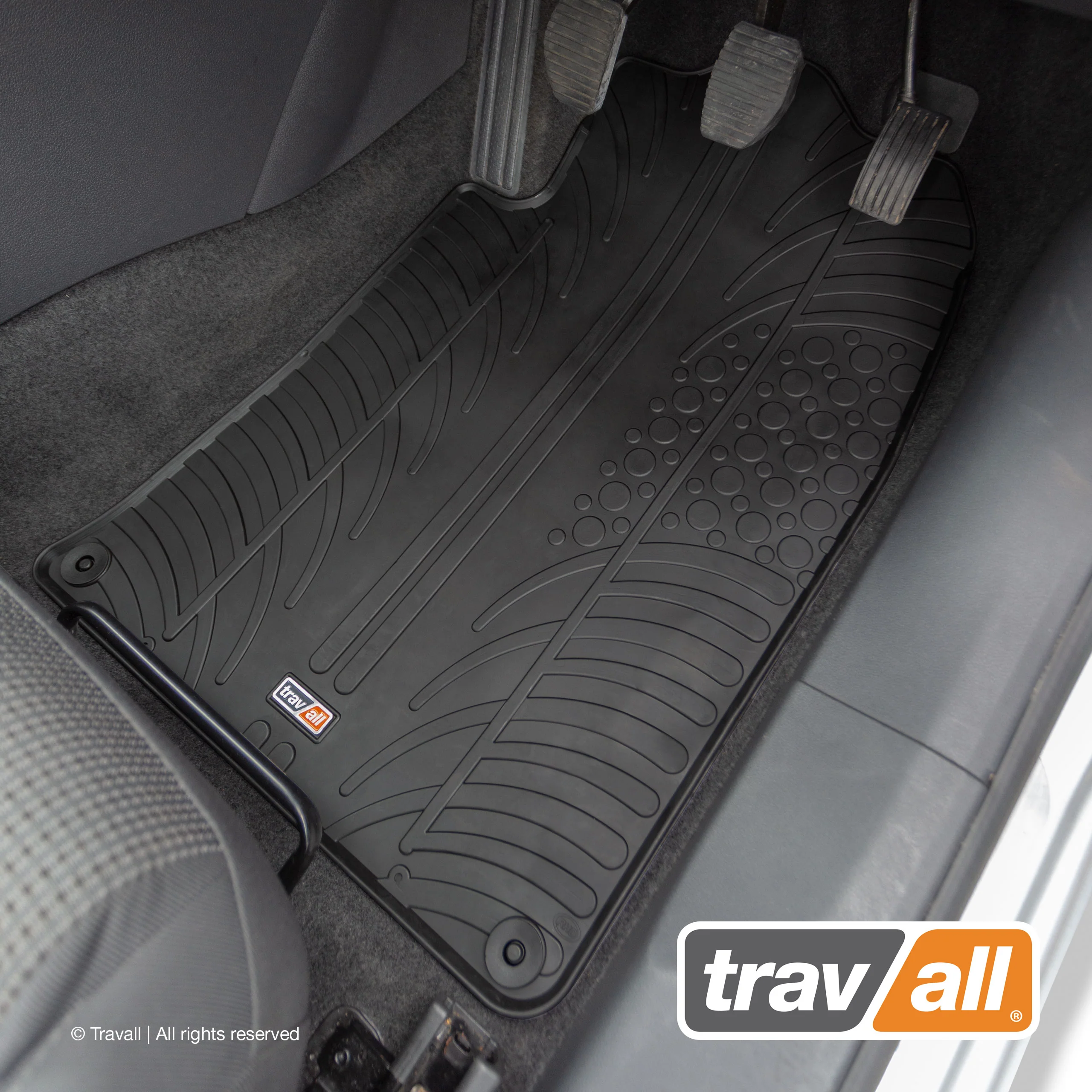PEUGEOT 508 2011-2018 Rubber Car Mats Set (4 Mats) - Image 3