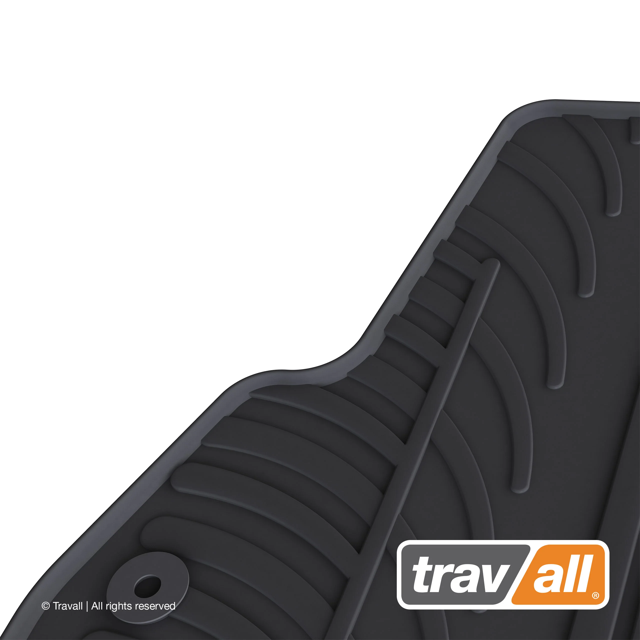 PEUGEOT PARTNER, CITROEN BERLINGO 2008-2017 Rubber Car Mats Set (2 Mats) - Image 2