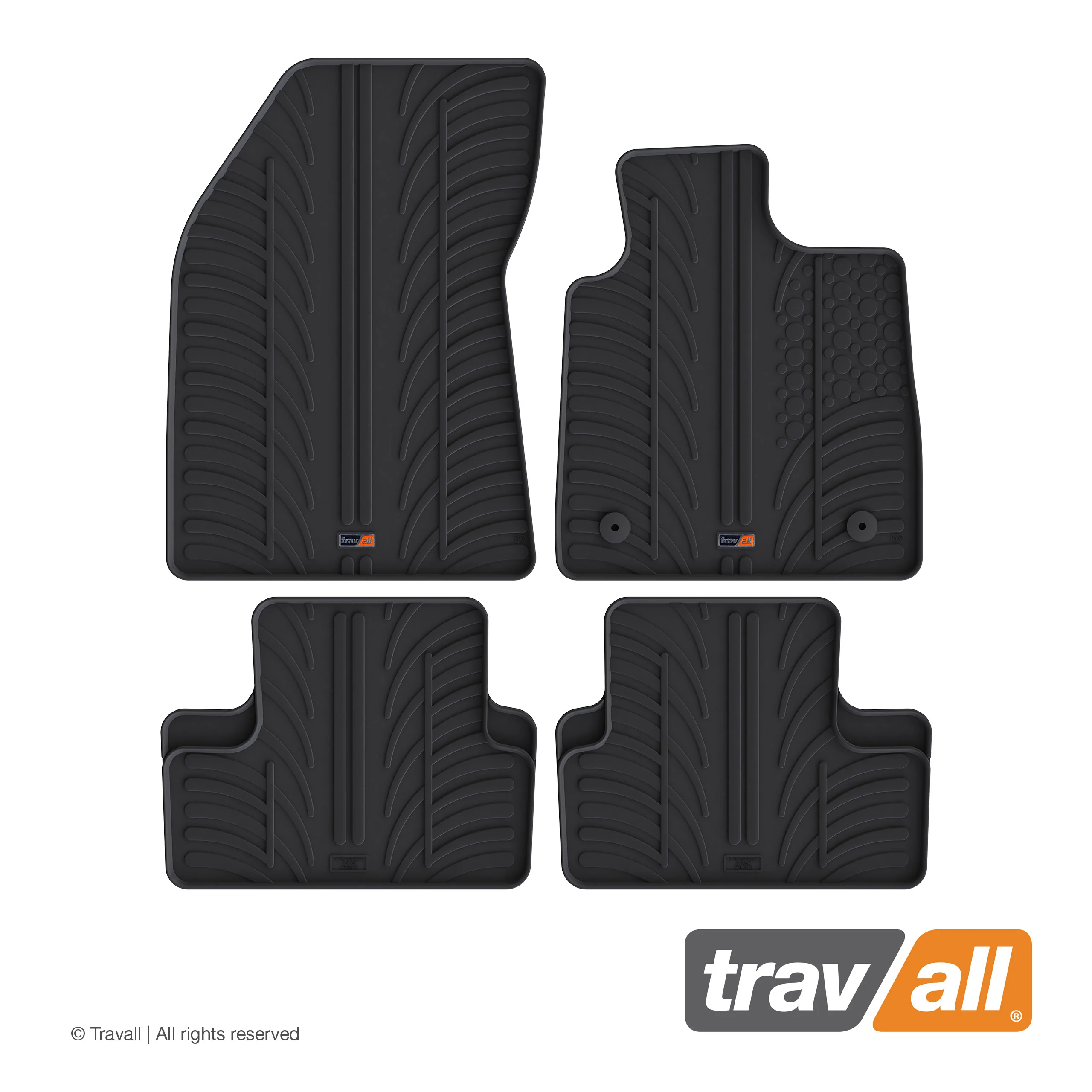 RENAULT MEGANE ESTATE 2016-2022 Rubber Car Mats Set (4 Mats)