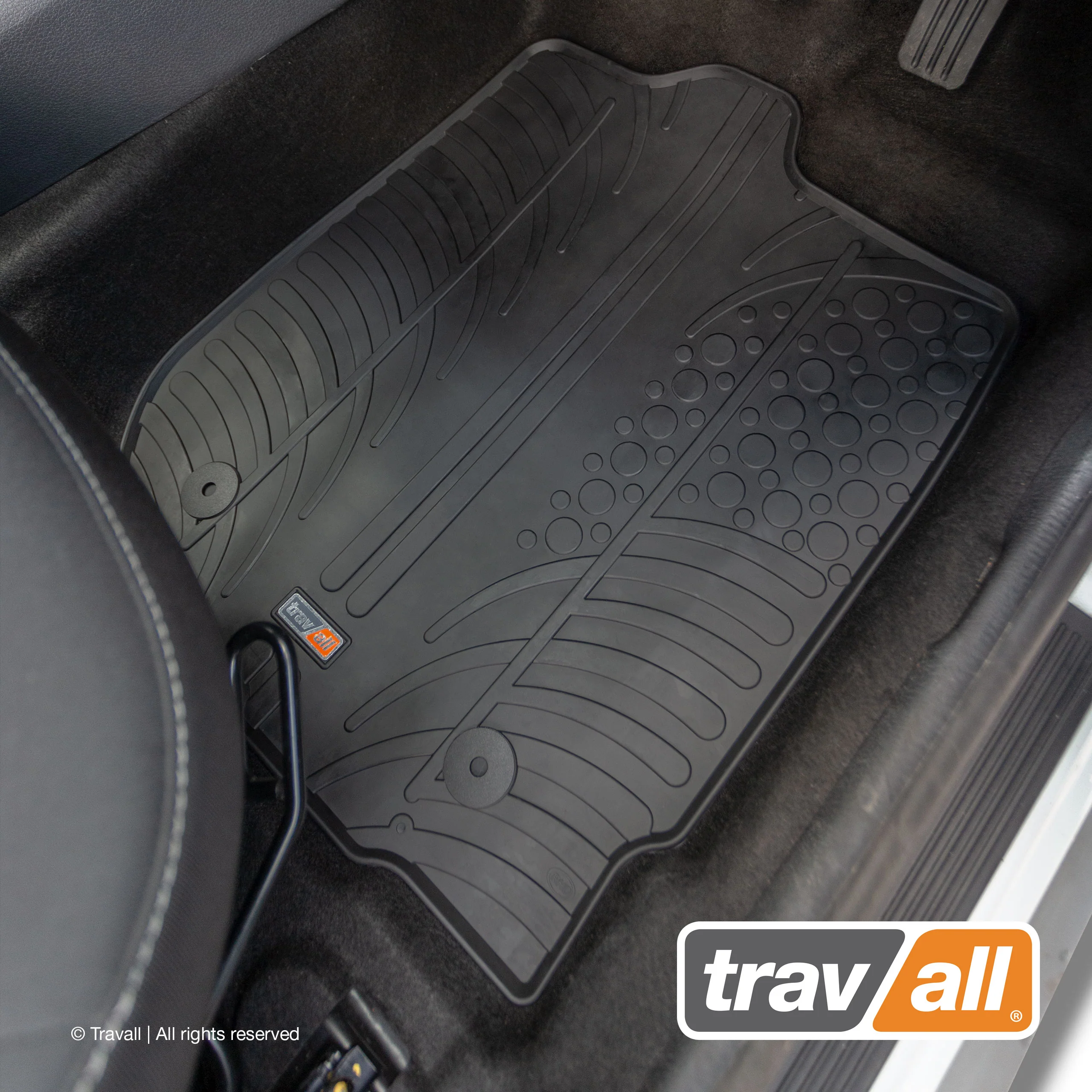 RENAULT/DACIA DUSTER 2009-2018 Rubber Car Mats Set (4 Mats) - Image 3