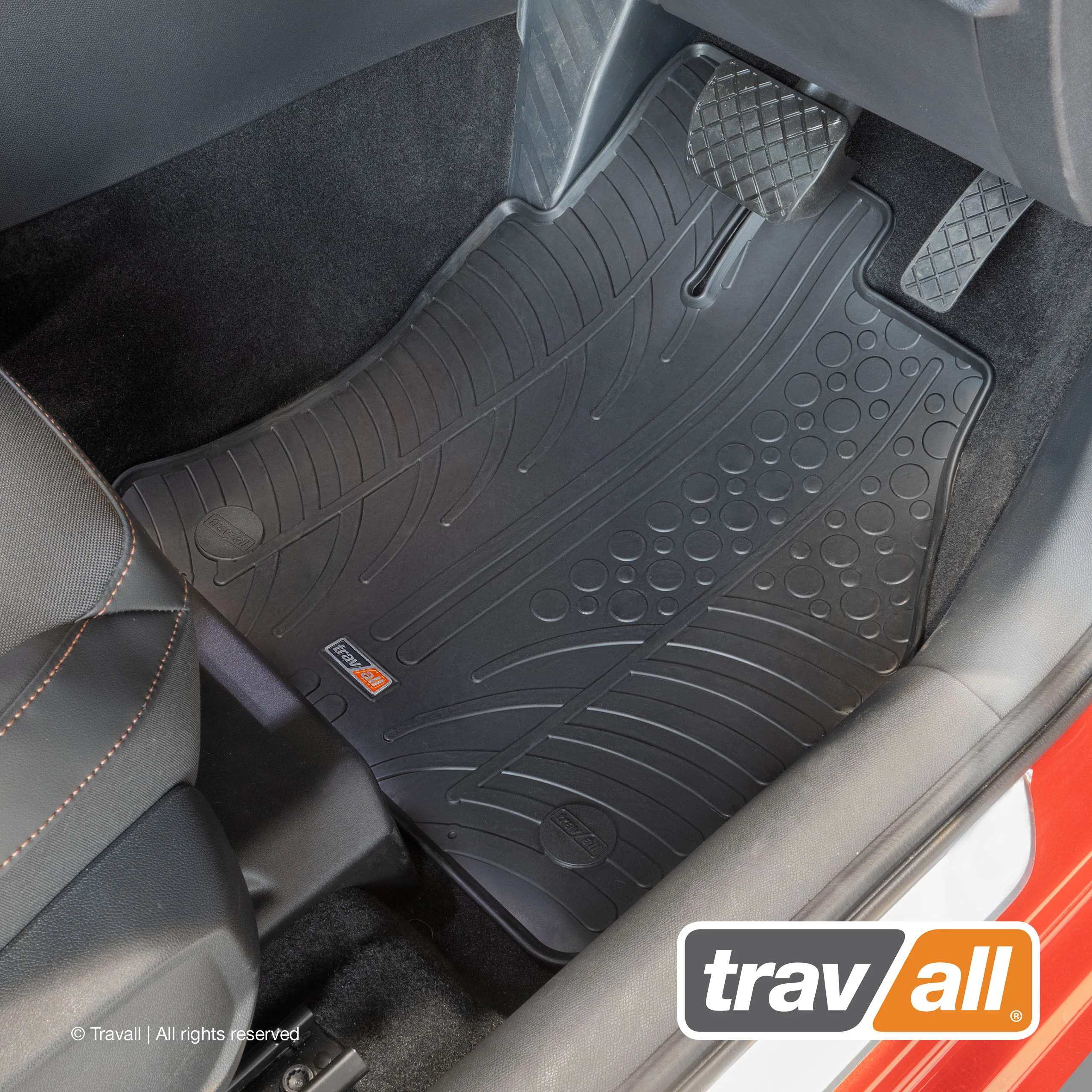 SEAT LEON HATCHBACK 2020-CURRENT Rubber Car Mats Set (4 Mats) - Image 3