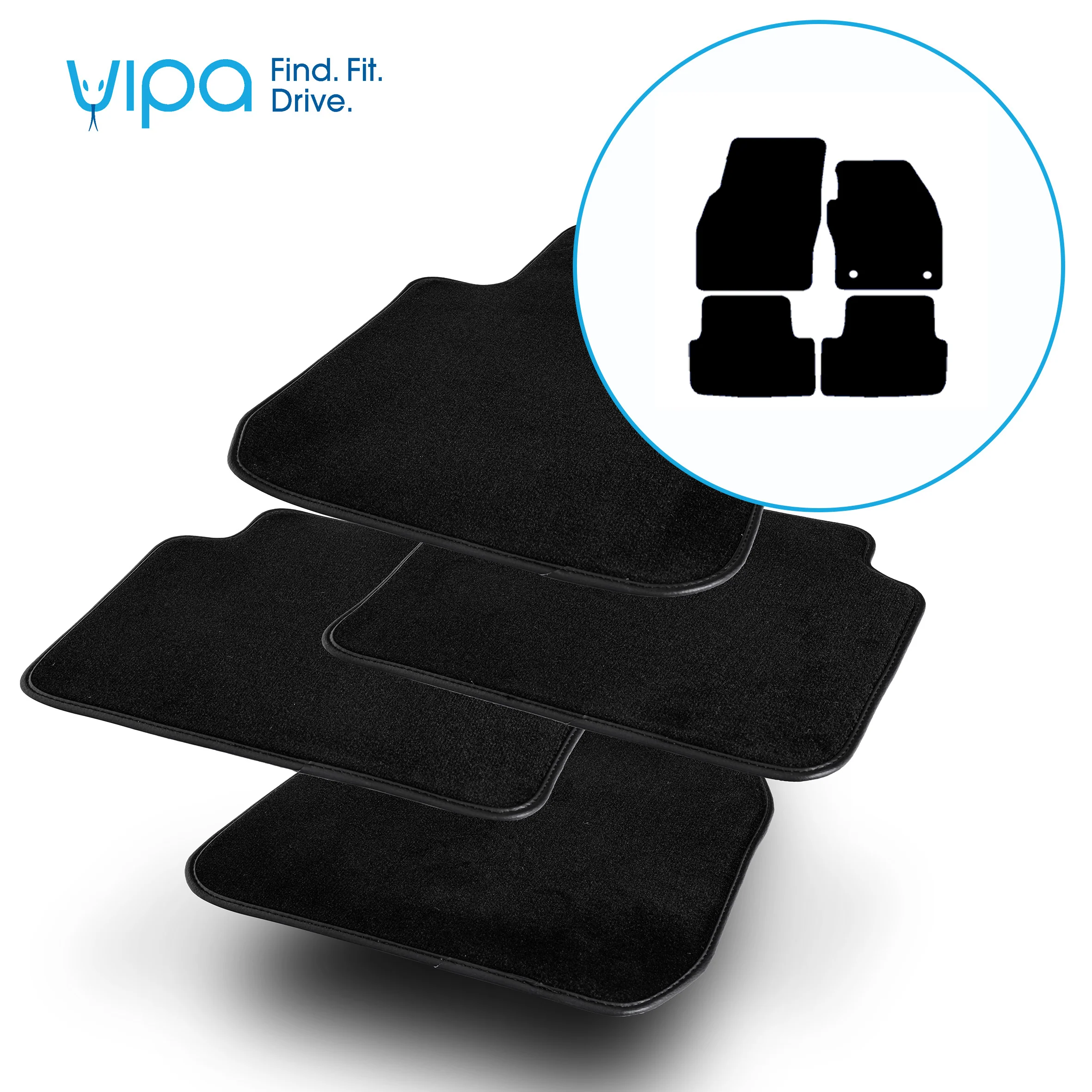SKODA FABIA HATCHBACK 2021 ONWARDS - CAR MAT SET