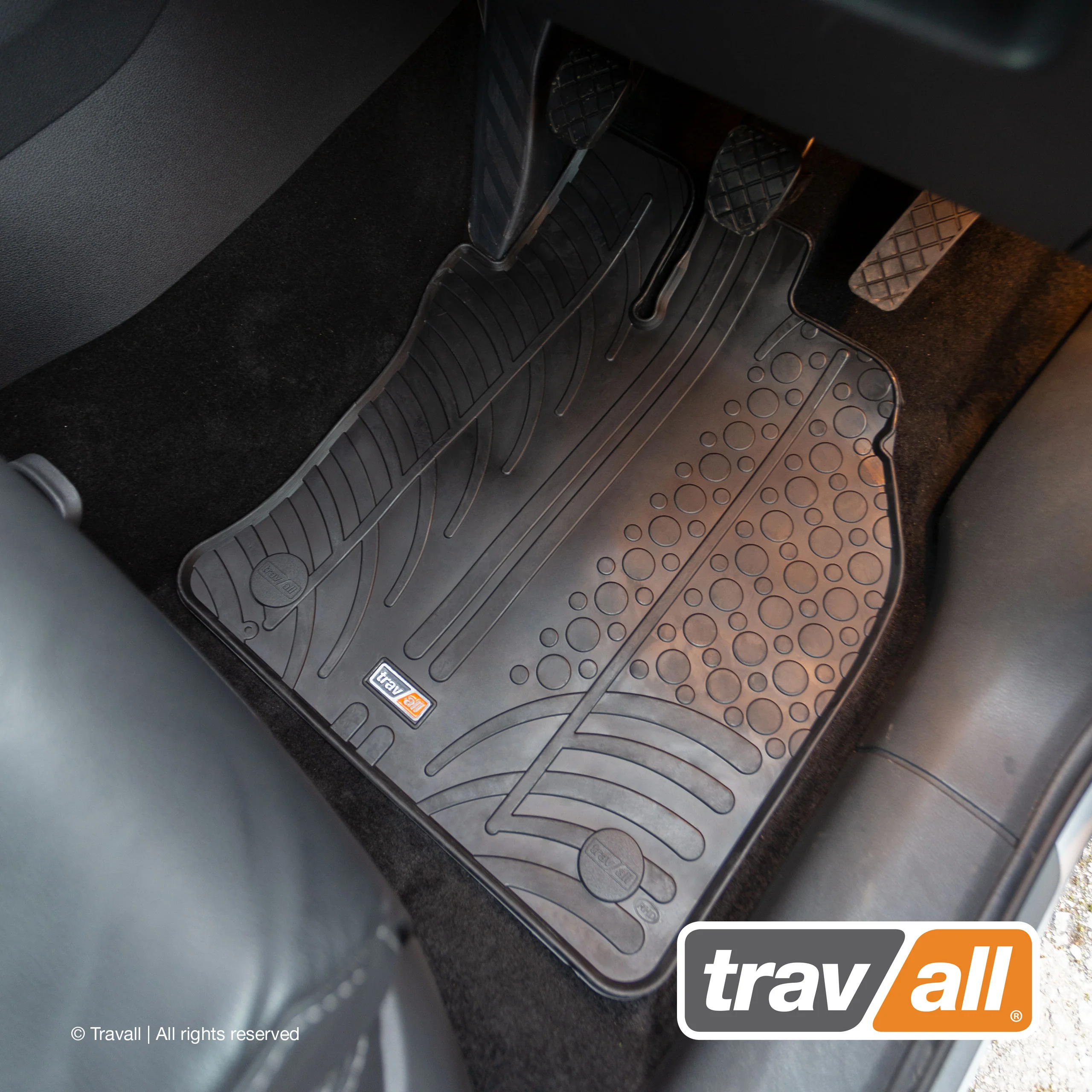 SKODA KODIAQ 2017-2023 Rubber Car Mats Set (4 Mats) - Image 3