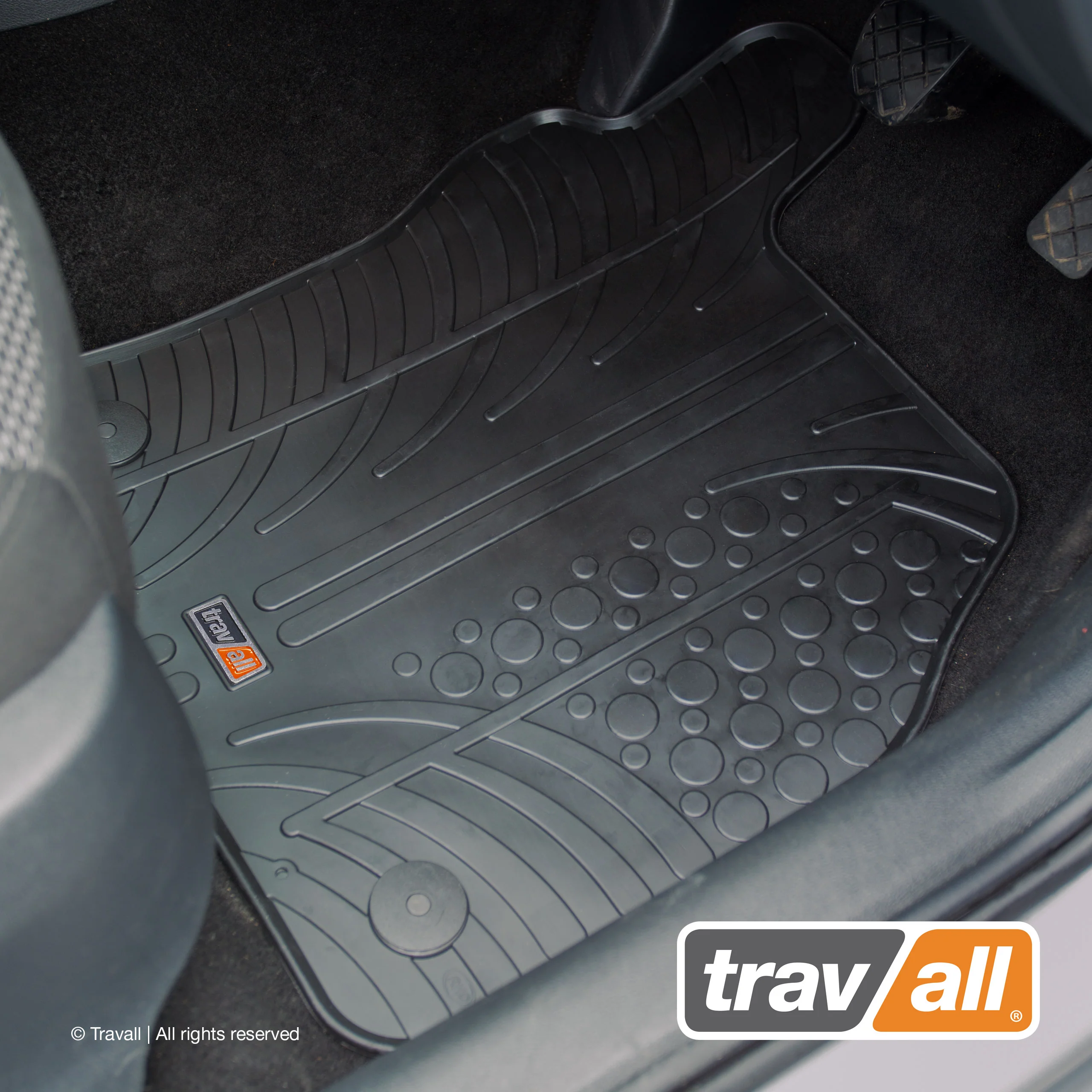 SKODA OCTAVIA 2012-2020 and Scout 2014-2020 Rubber Car Mats Set (4 Mats) - Image 3
