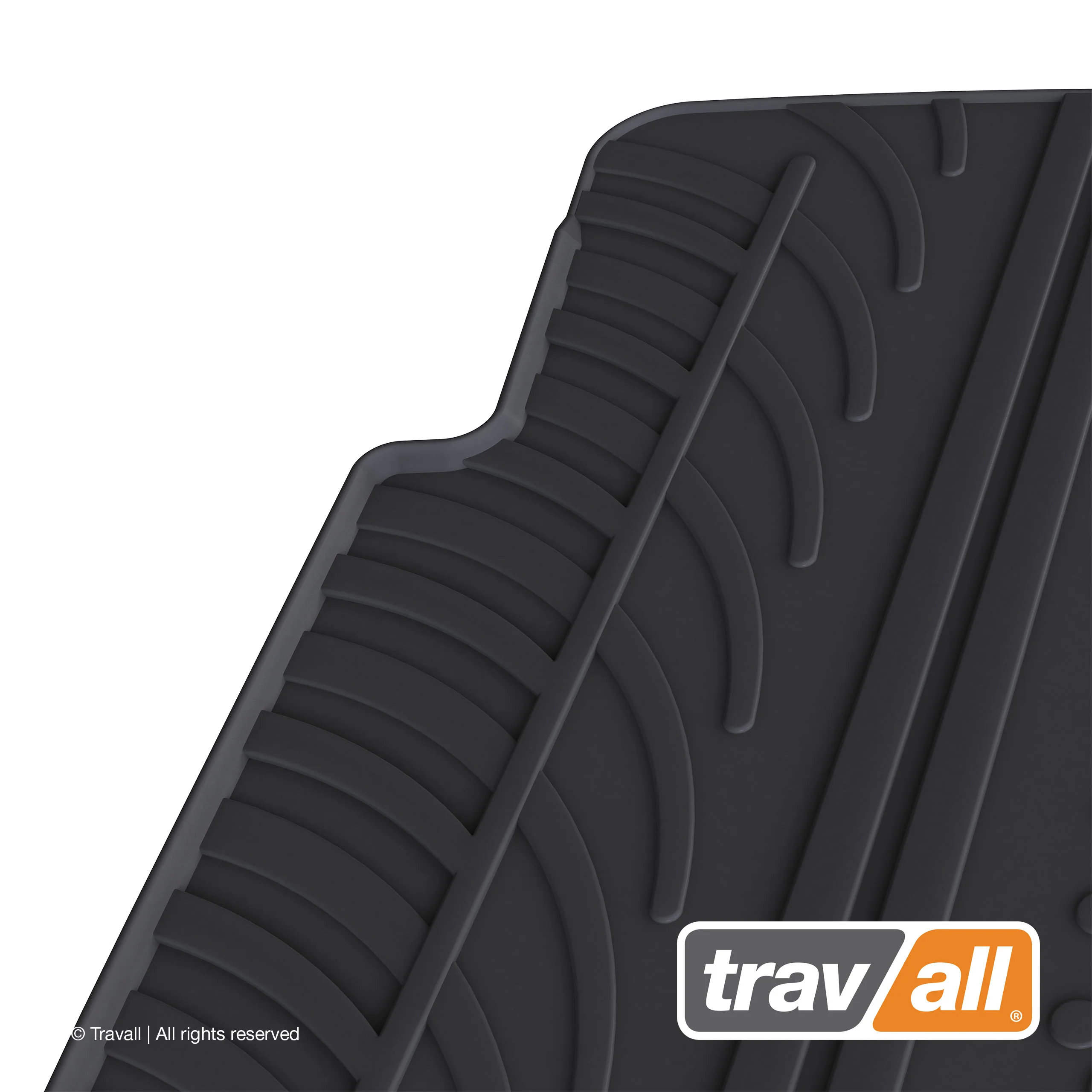 SKODA ROOMSTER PRAKTIK 2007-2010 Rubber Car Mats Set (2 Mats) - Image 2