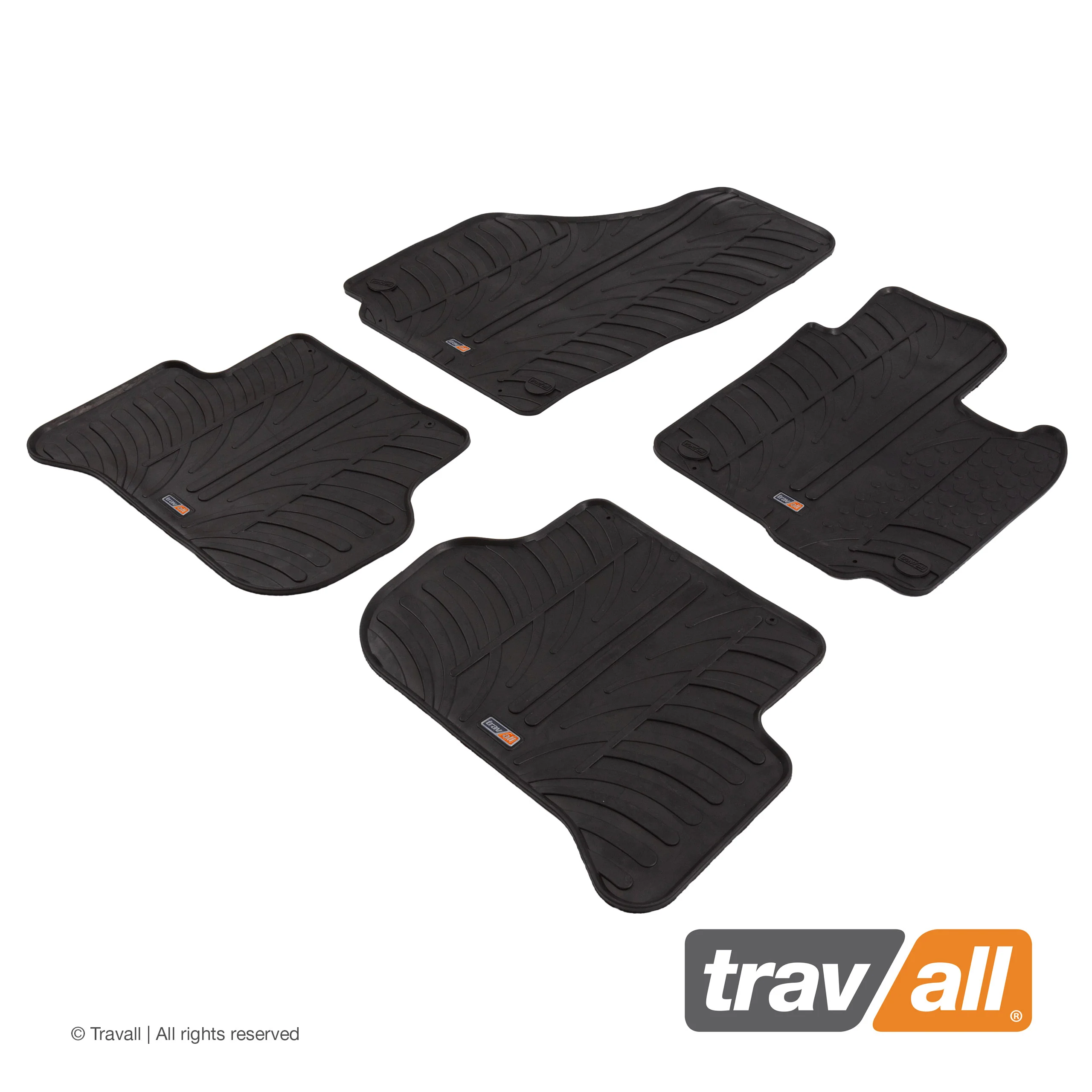 SKODA YETI 2009-2017 Rubber Car Mats Set (4 Mats) - Image 2