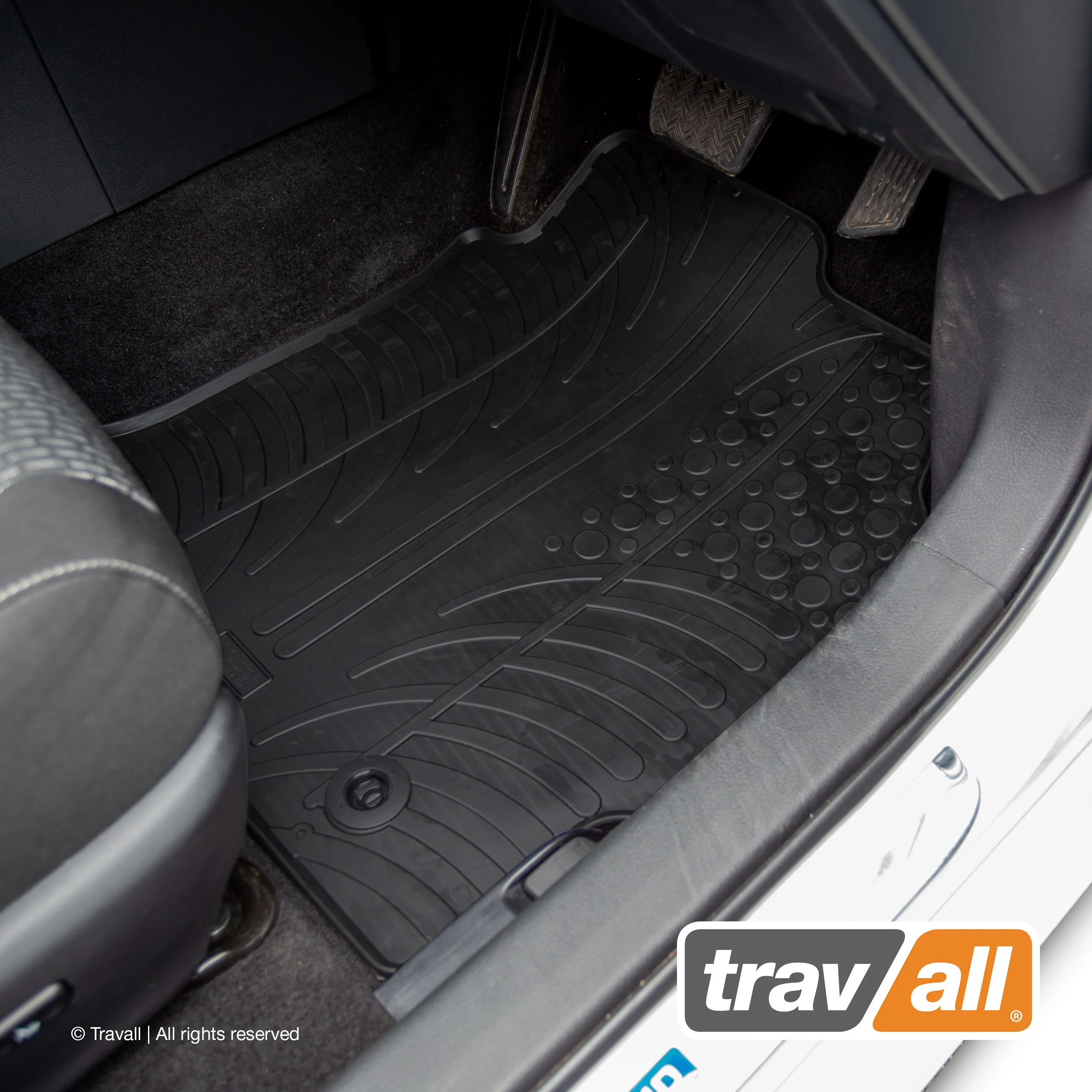 TOYOTA AURIS 5 DOOR HATCHBACK/ESTATE 2012-2018 Rubber Car Mats Set (4 Mats) - Image 4