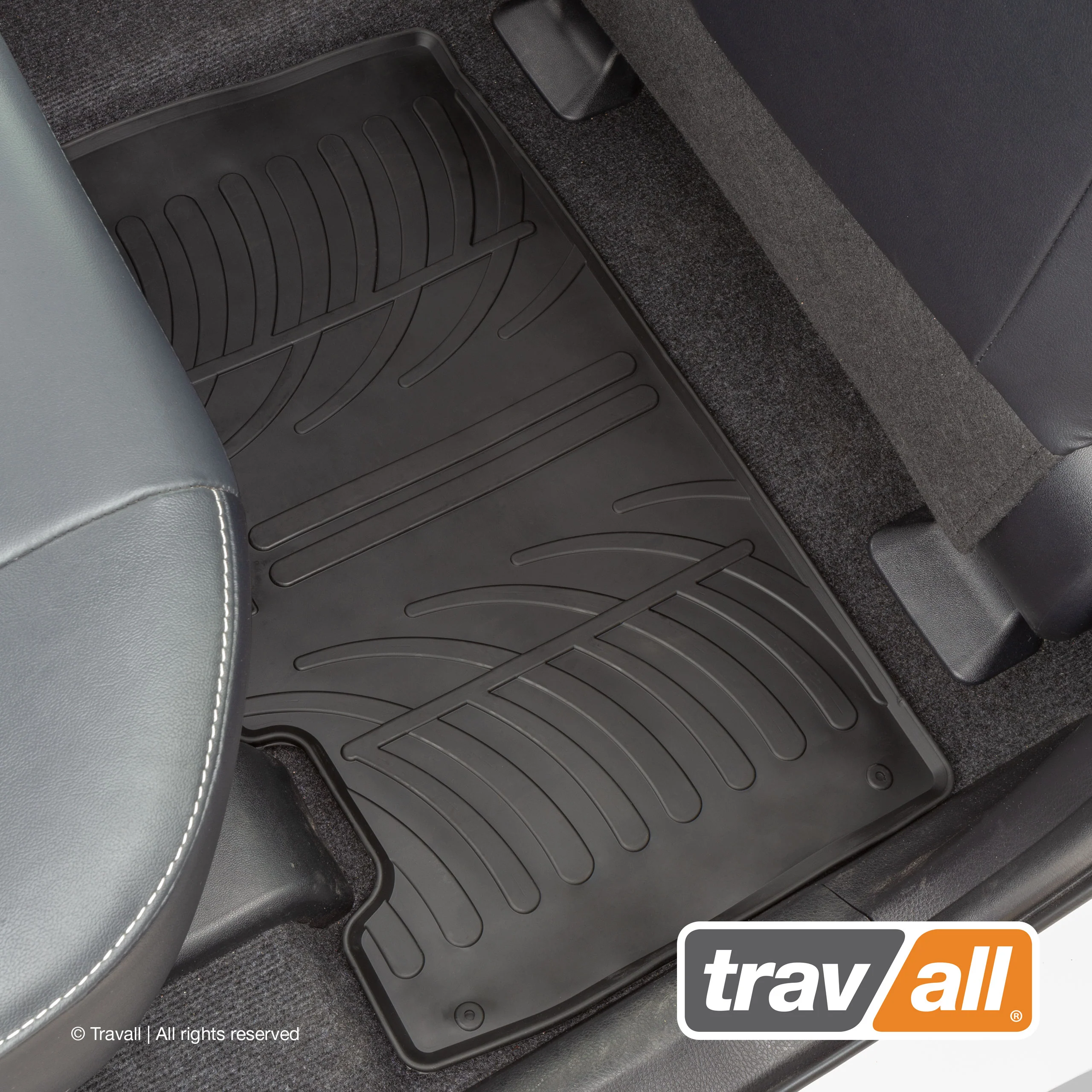 TOYOTA RAV4 2012 to 2018 Rubber Car Mat Set (4 Mats) - Image 4