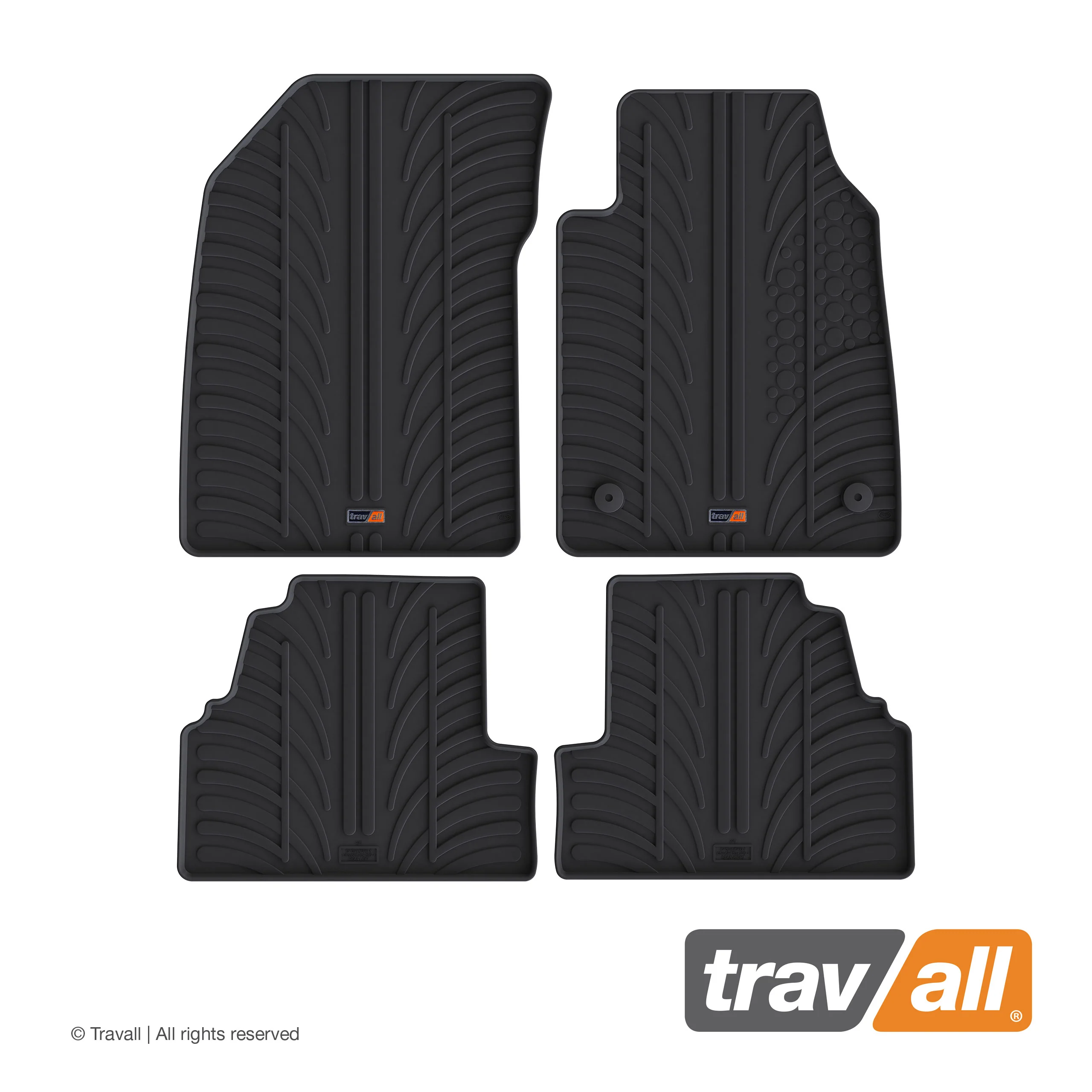 VAUXHALL MOKKA 2012-2019 and MOKKA X 2016 to 2018 Rubber Car Mats Set (4 Mats) - Image 2