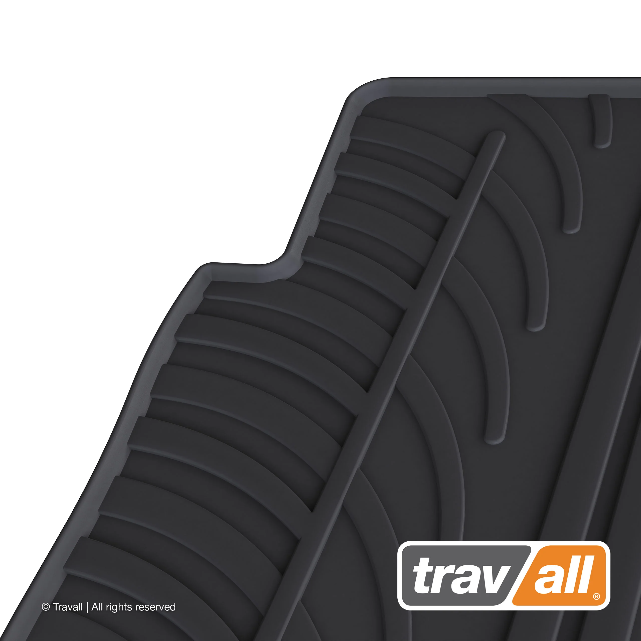 VOLKSWAGEN POLO HATCHBACK 2009-2017 and SKODA Fabia HATCHBACK 2014-2021 Rubber Car Mats Set (4 Mats) - Image 2