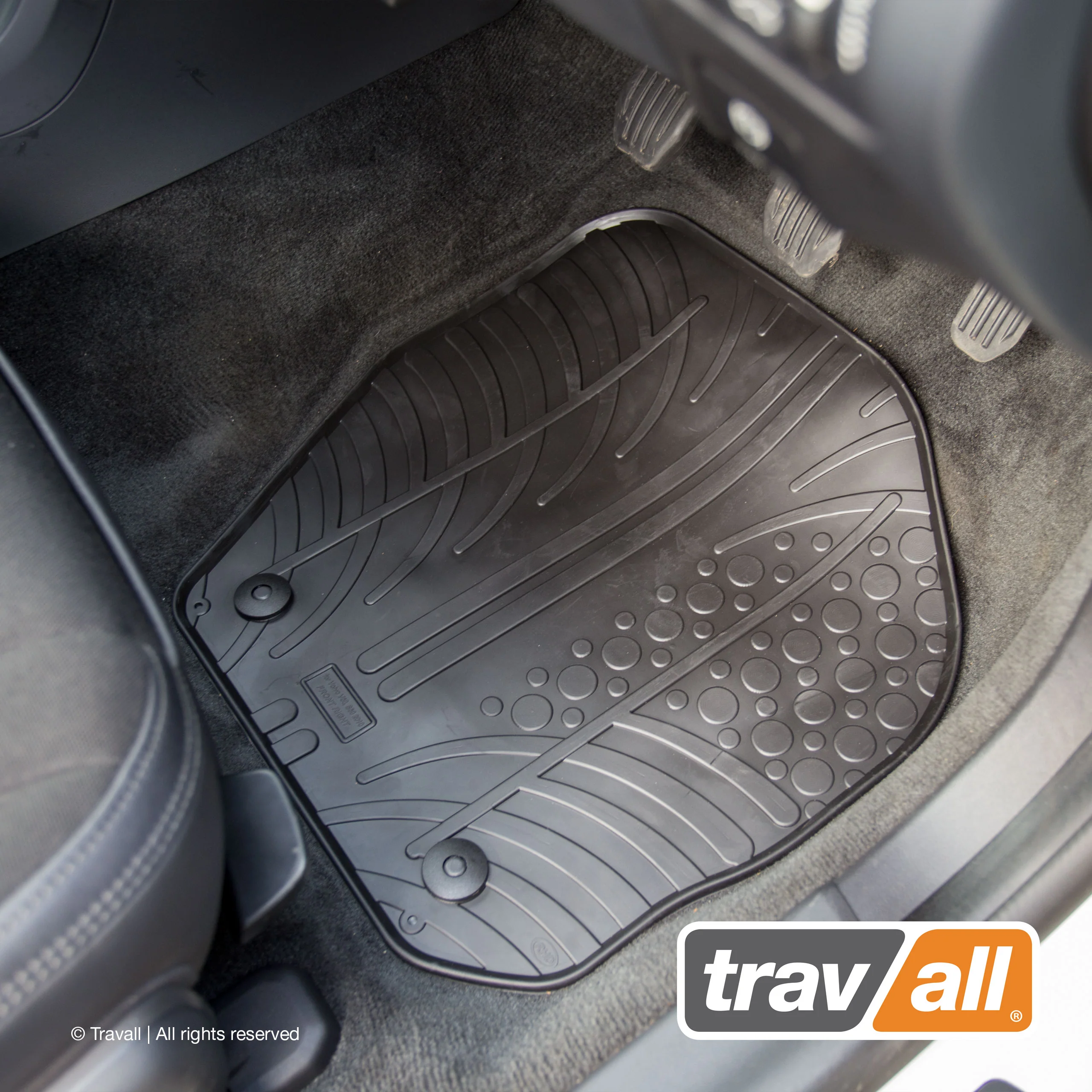 VOLVO V60/S60 2010-2018 Rubber Car Mats Set (4 Mats) - Image 4